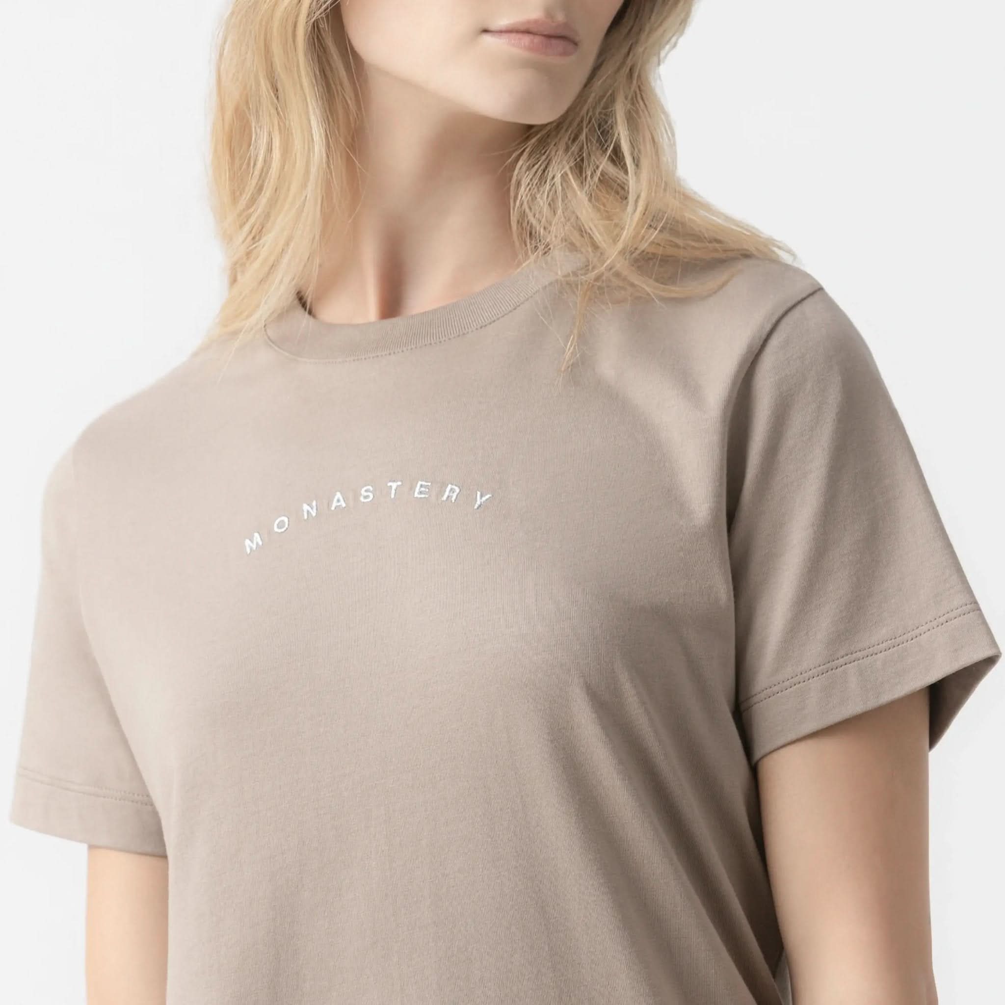 MERLE T - SHIRT WOMEN TAUPE GRAY - Monastery | Tienda Oficial Colombia