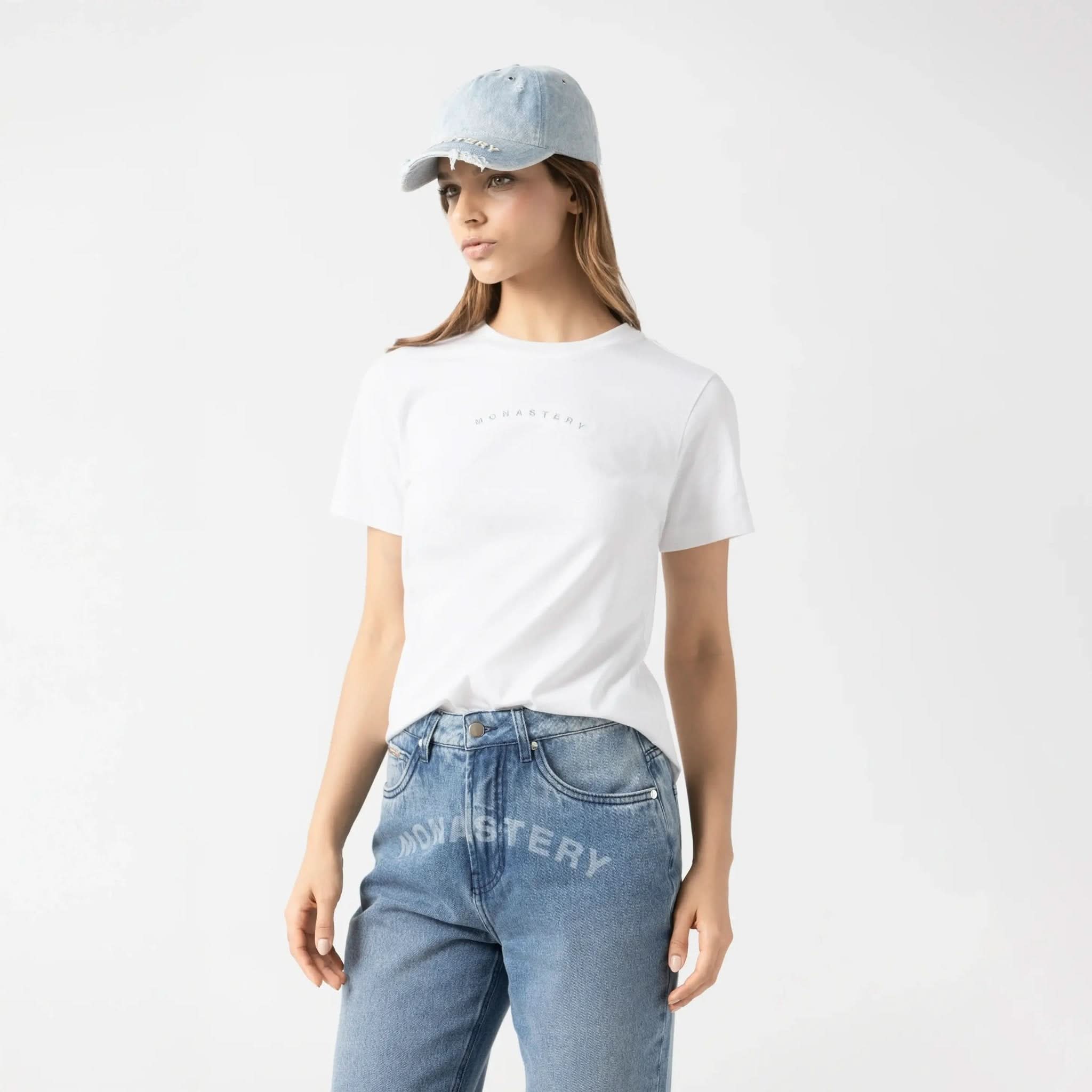 MERLE T - SHIRT WOMEN WHITE - Monastery | Tienda Oficial Colombia