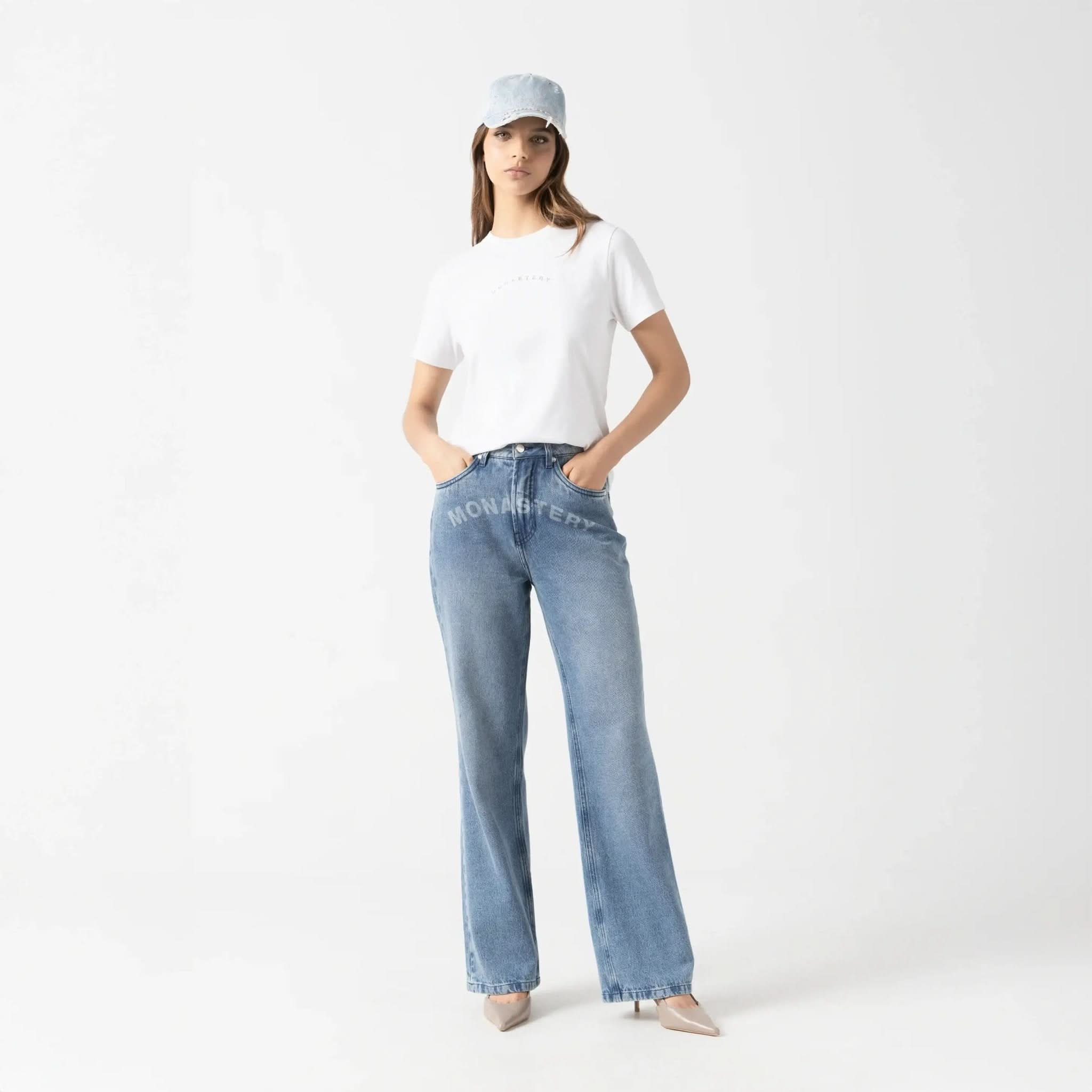 MERLE T - SHIRT WOMEN WHITE - Monastery | Tienda Oficial Colombia