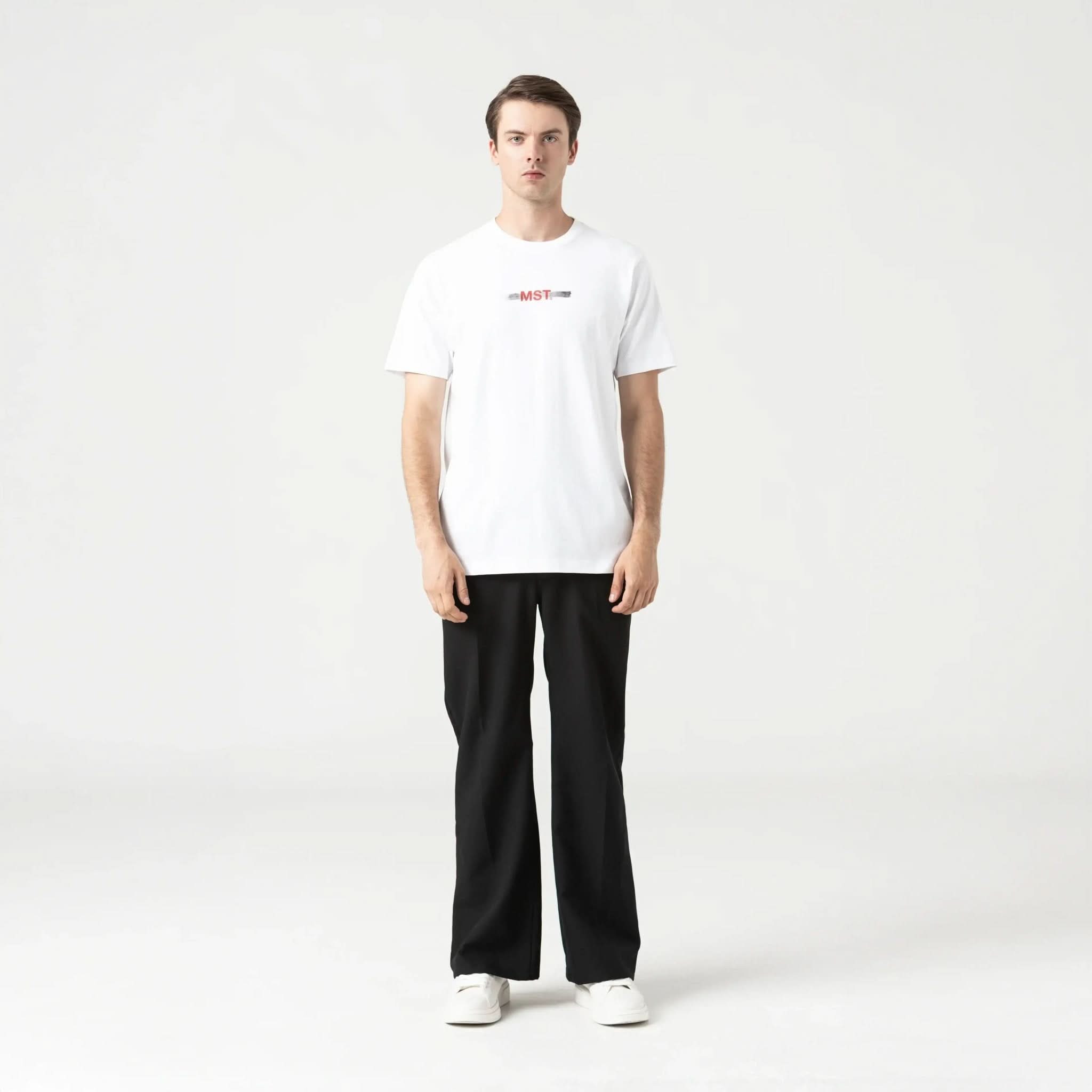 MILLET T - SHIRT OVERSIZED MEN WHITE - Monastery | Tienda Oficial Colombia