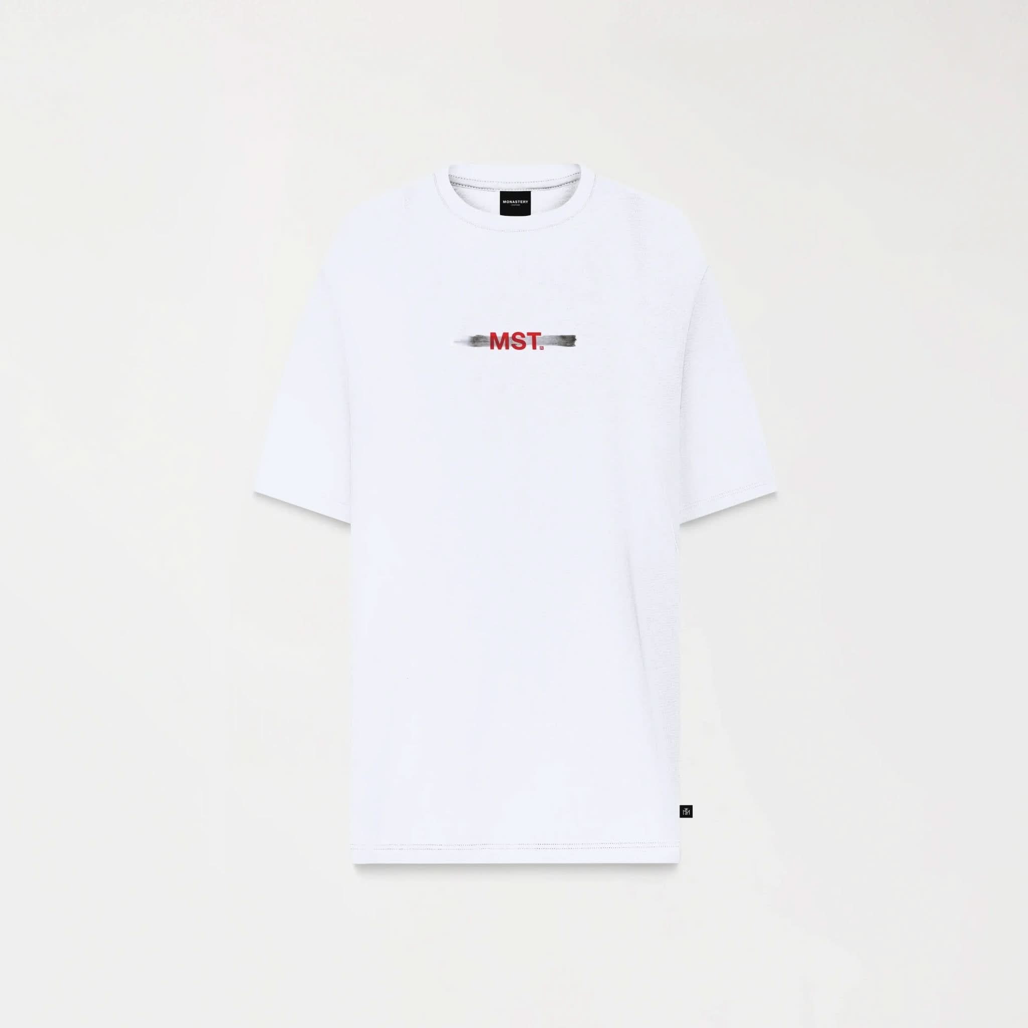 MILLET T - SHIRT OVERSIZED MEN WHITE - Monastery | Tienda Oficial Colombia