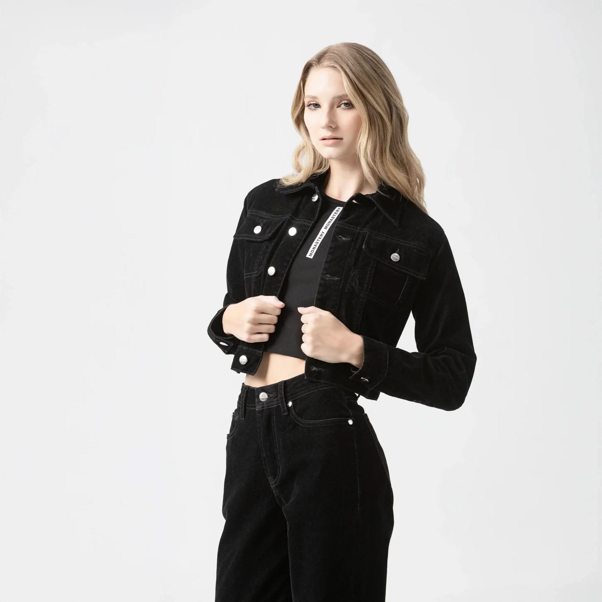 MIXTURA JACKET WOMEN BLACK - Monastery | Tienda Oficial Colombia