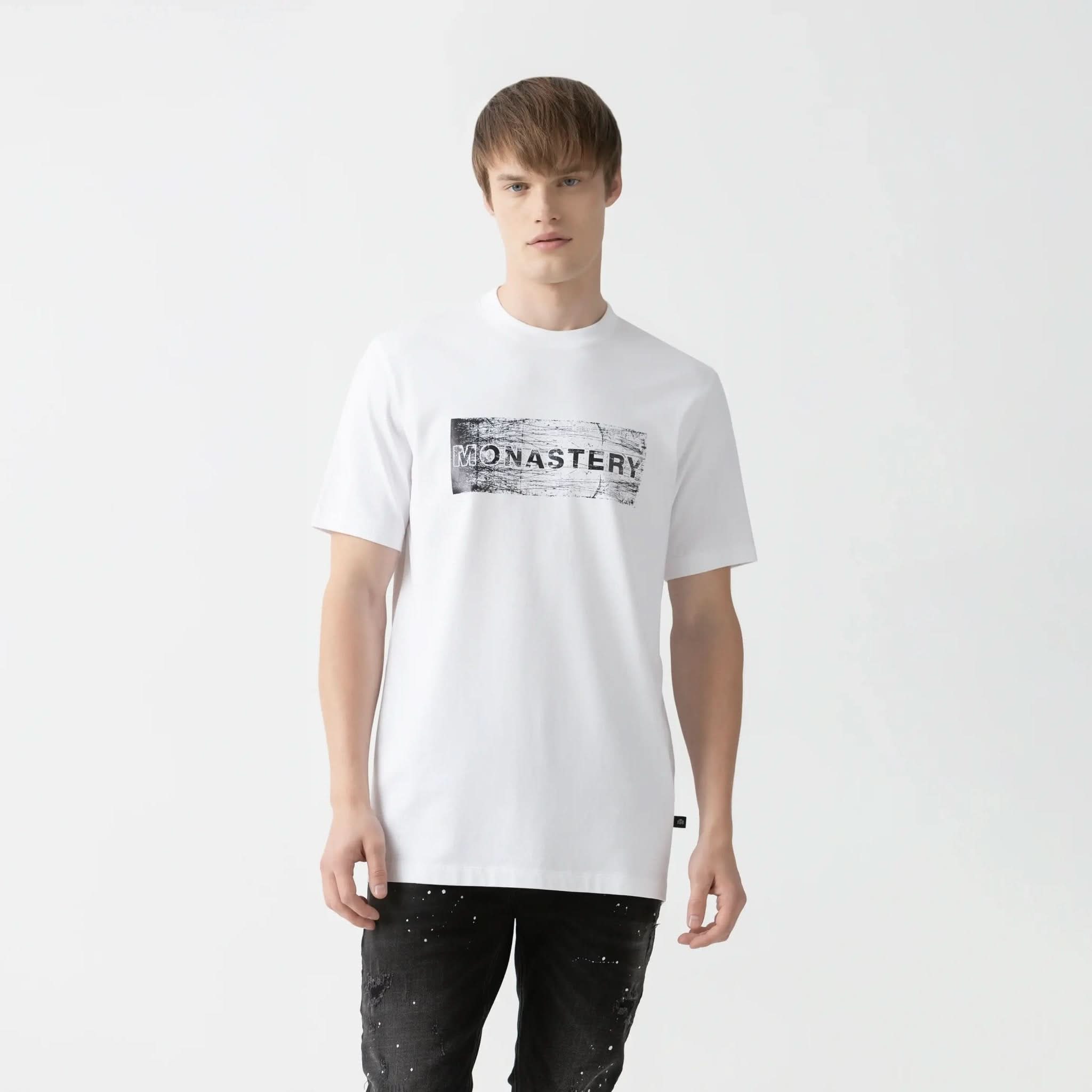MONTANA T - SHIRT MEN WHITE - Monastery | Tienda Oficial Colombia
