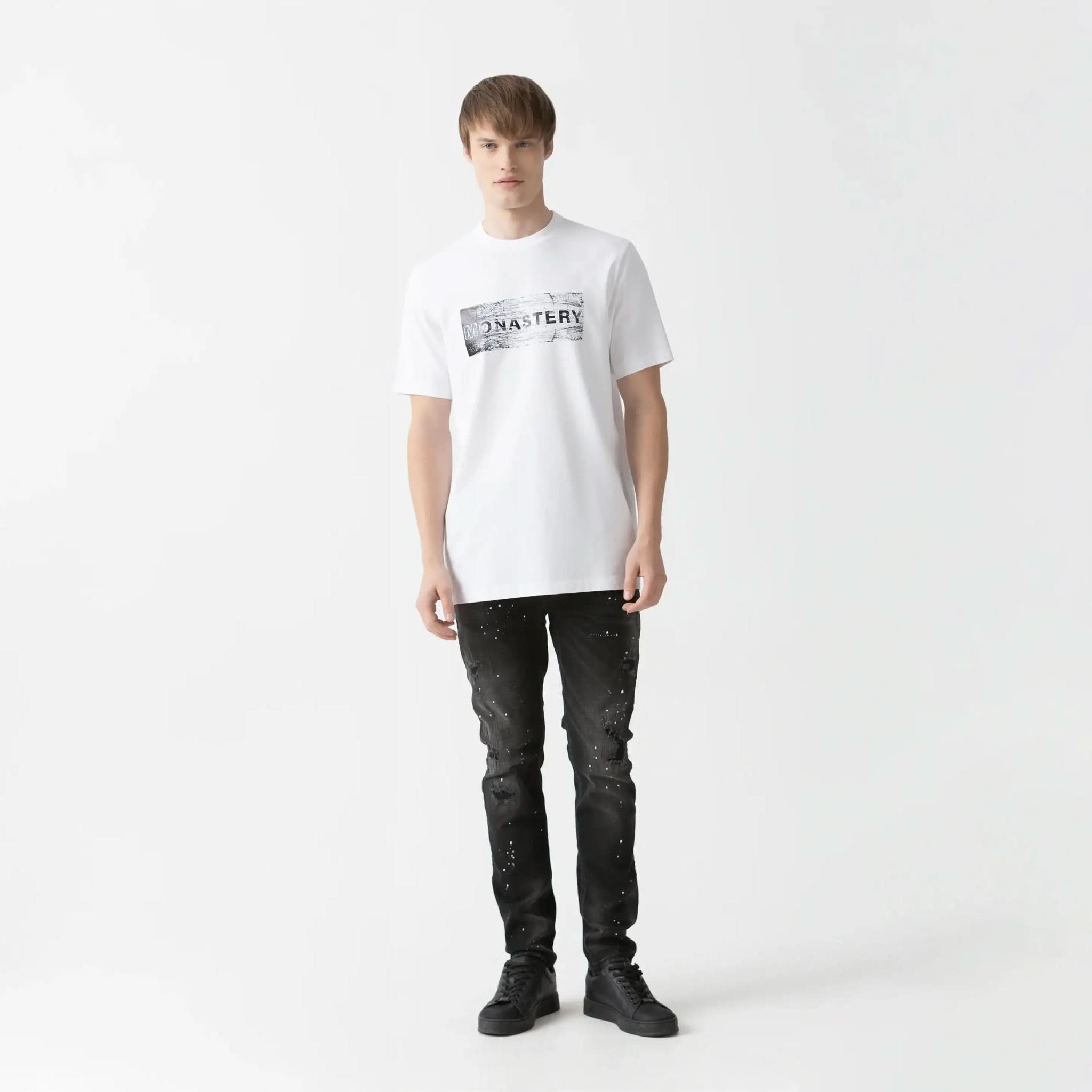 MONTANA T - SHIRT MEN WHITE - Monastery | Tienda Oficial Colombia