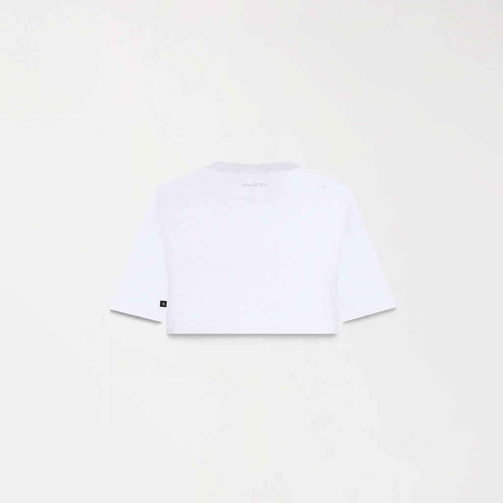 NAIA CROP TOP WOMEN WHITE - Monastery | Tienda Oficial Colombia
