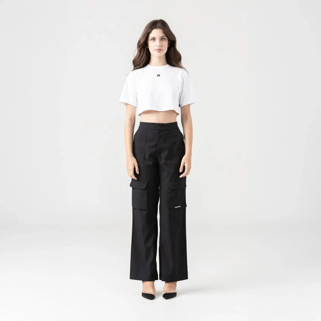 NAIA CROP TOP WOMEN WHITE - Monastery | Tienda Oficial Colombia
