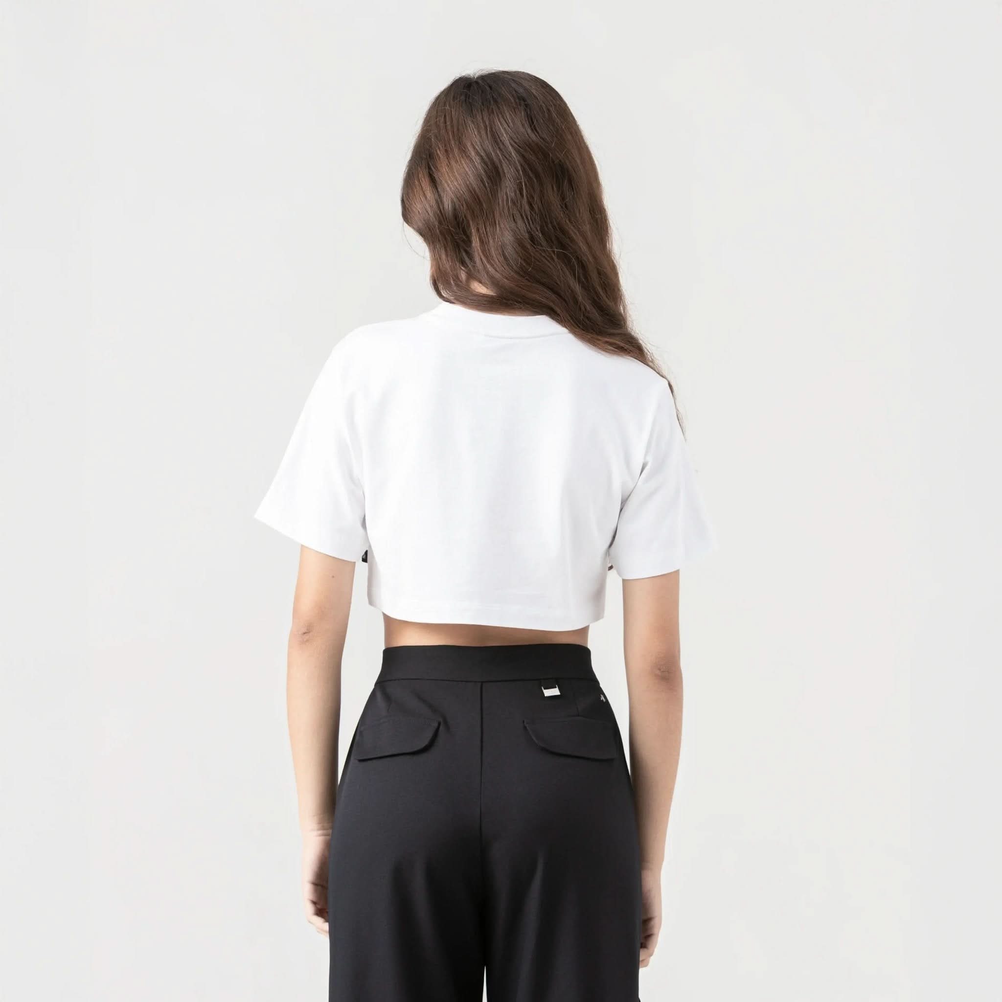 NAIA CROP TOP WOMEN WHITE - Monastery | Tienda Oficial Colombia