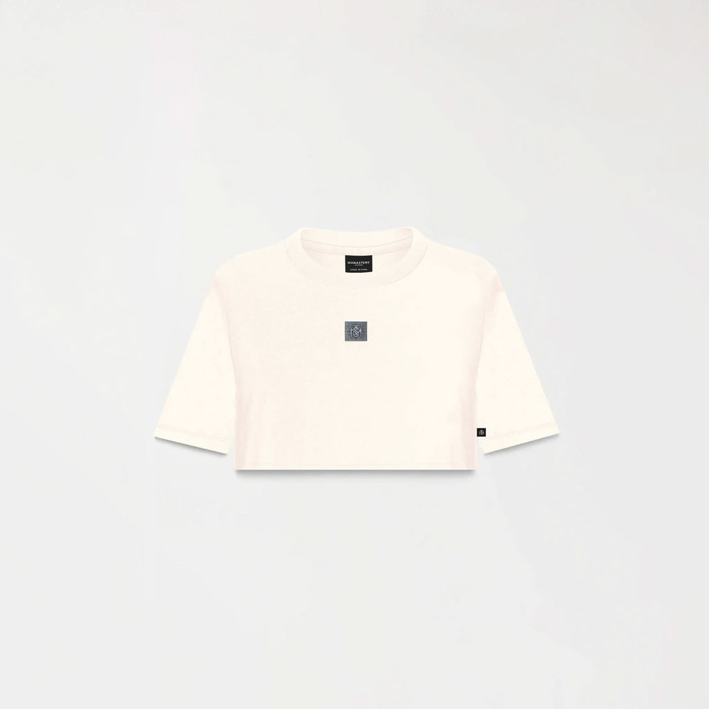NAIA CROP TOP WOMEN WHITECAP GRAY - Monastery | Tienda Oficial Colombia