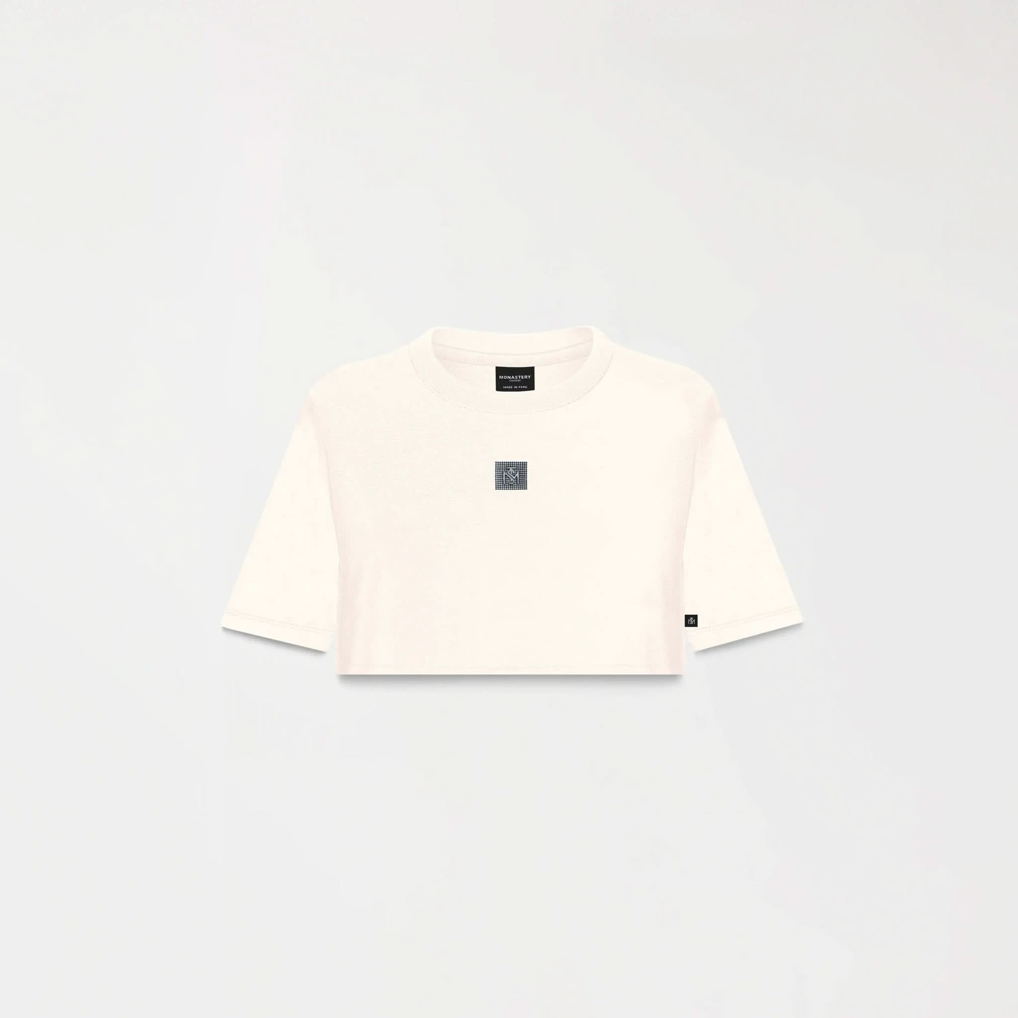 NAIA CROP TOP WOMEN WHITECAP GRAY - Monastery | Tienda Oficial Colombia