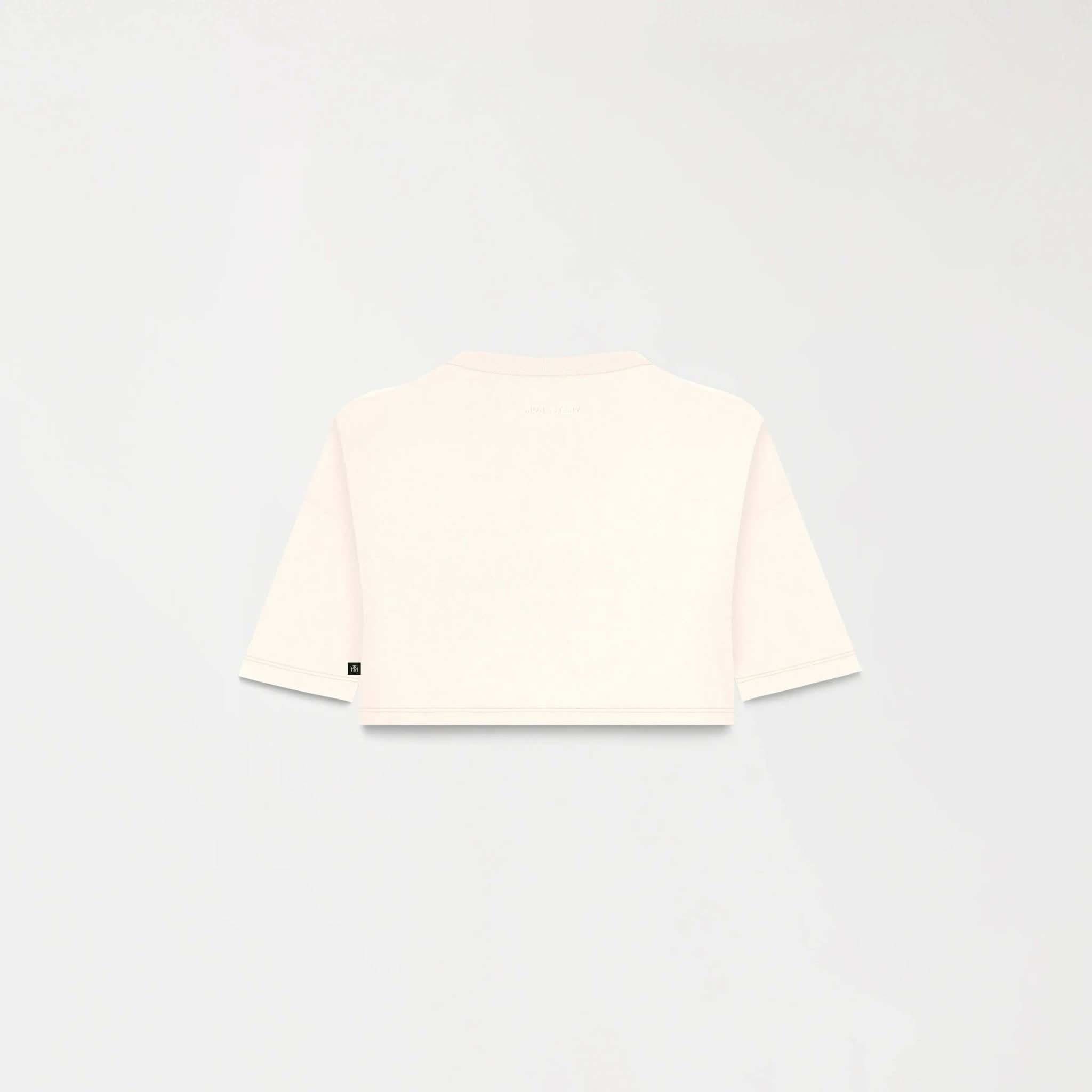 NAIA CROP TOP WOMEN WHITECAP GRAY - Monastery | Tienda Oficial Colombia