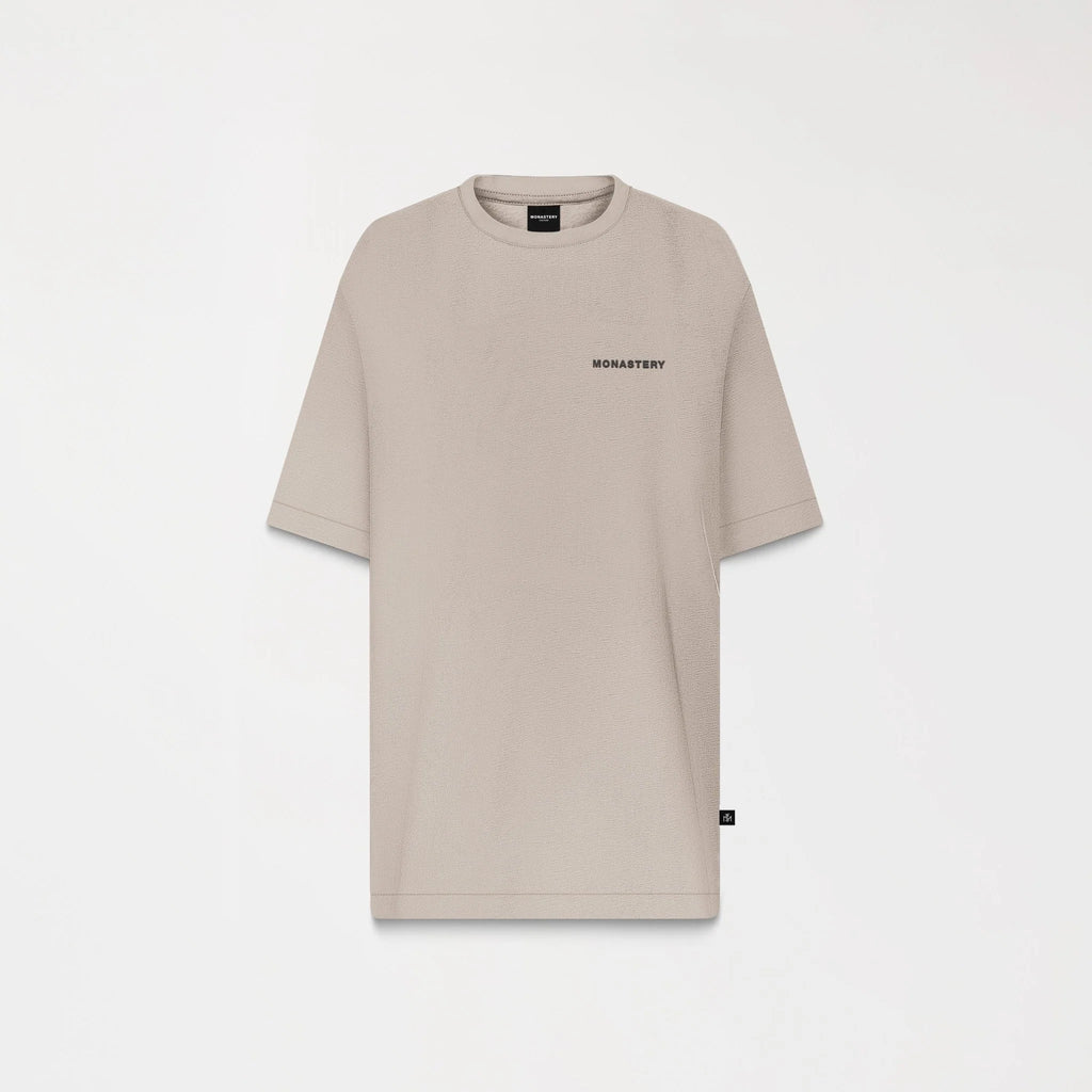 NAPBRAND T-SHIRT OVERSIZED MEN BEIGE