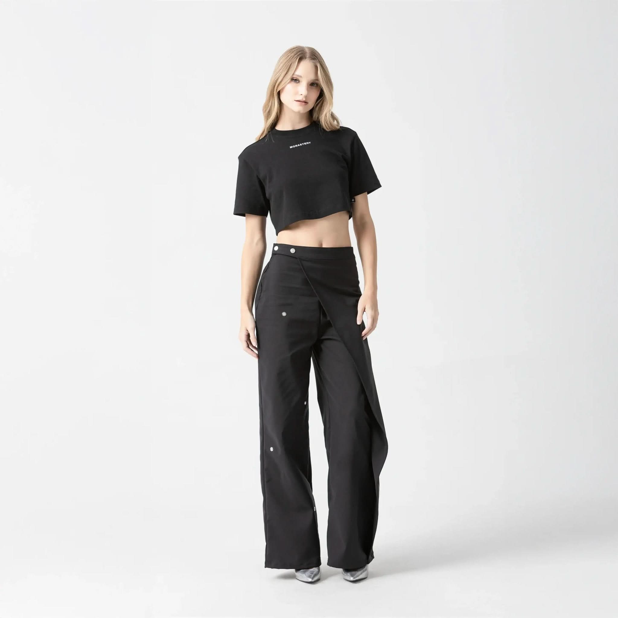 NARYSSA CROP TOP WOMEN BLACK - Monastery | Tienda Oficial Colombia