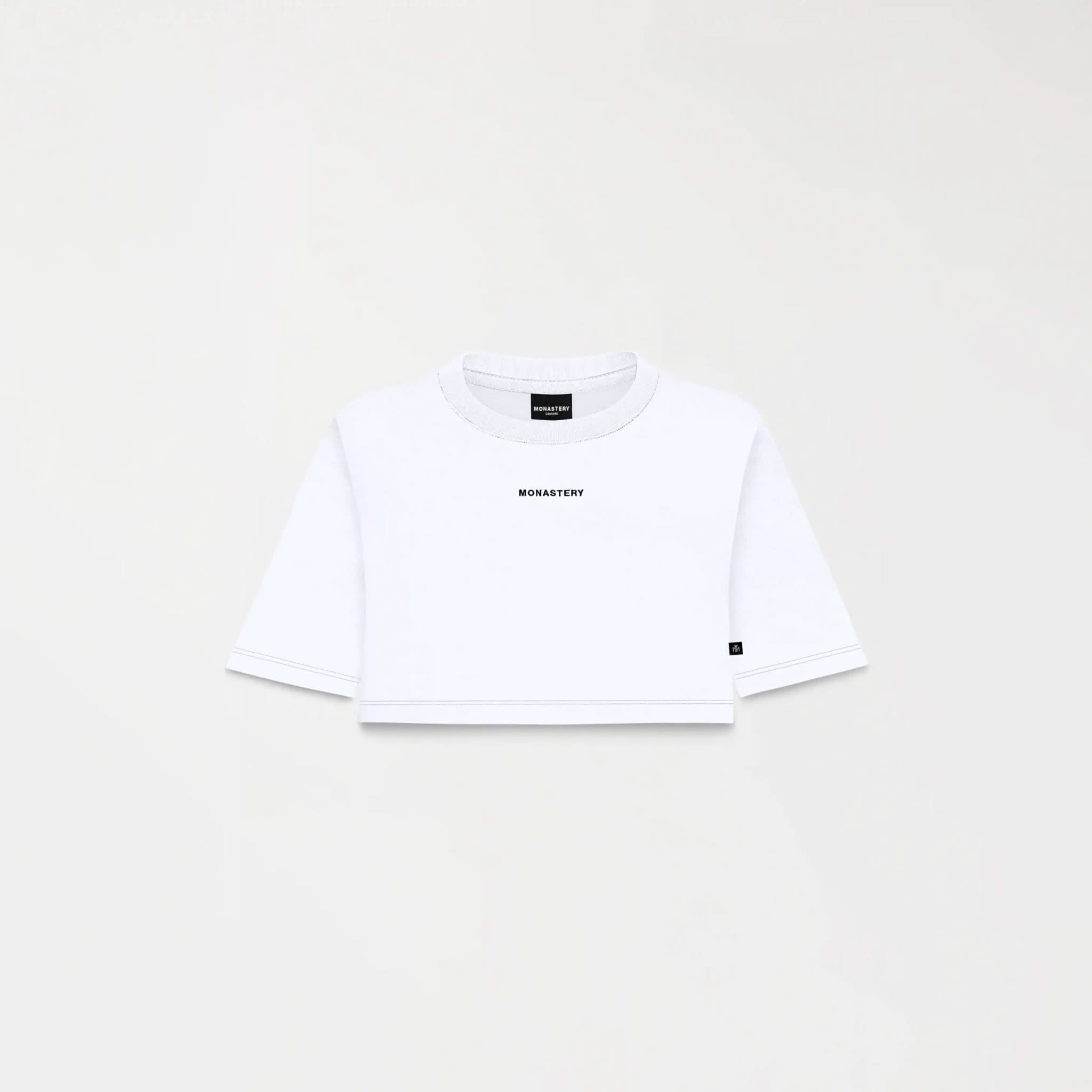 NARYSSA CROP TOP WOMEN WHITE - Monastery | Tienda Oficial Colombia