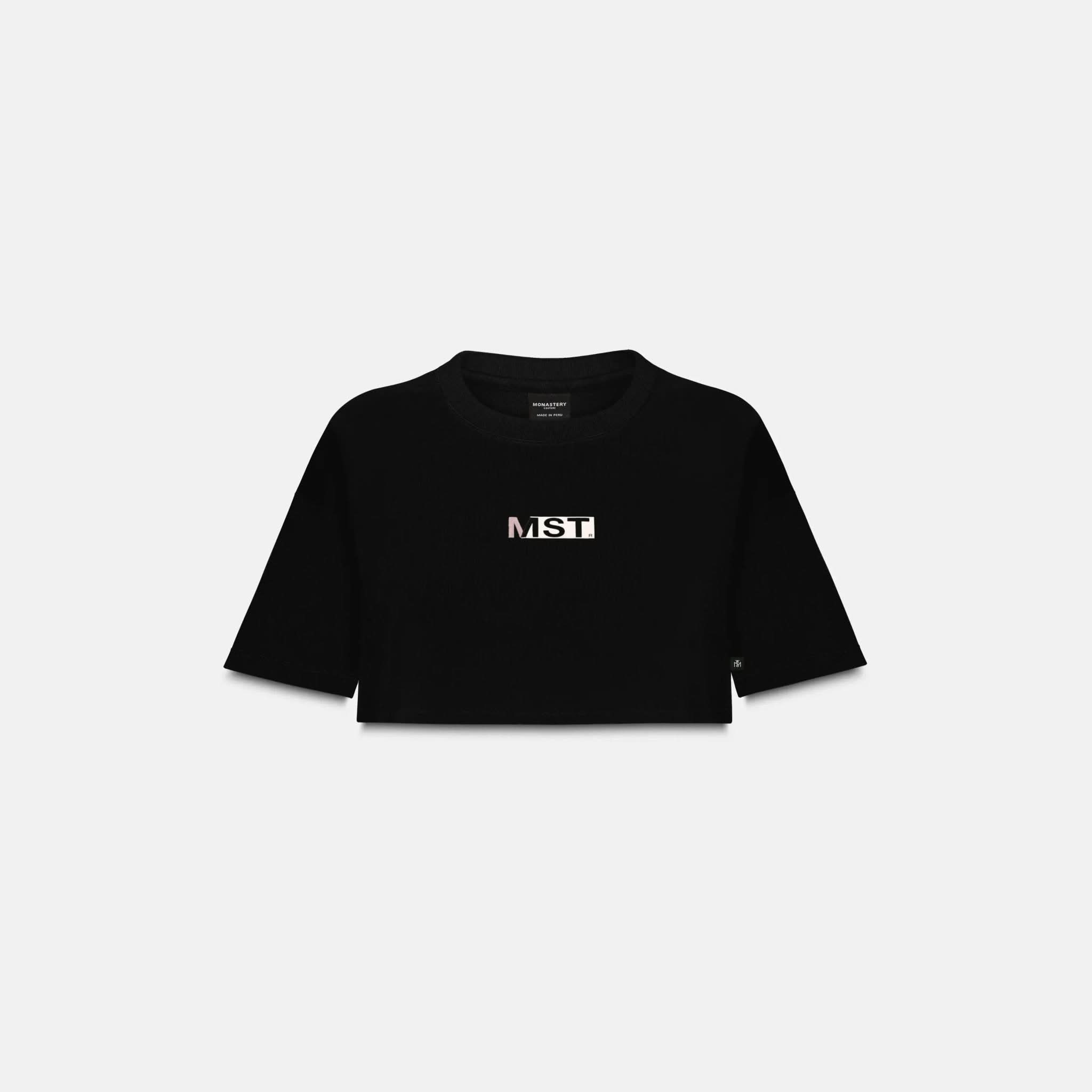 NASHI CROP TOP WOMEN BLACK - Monastery | Tienda Oficial Colombia