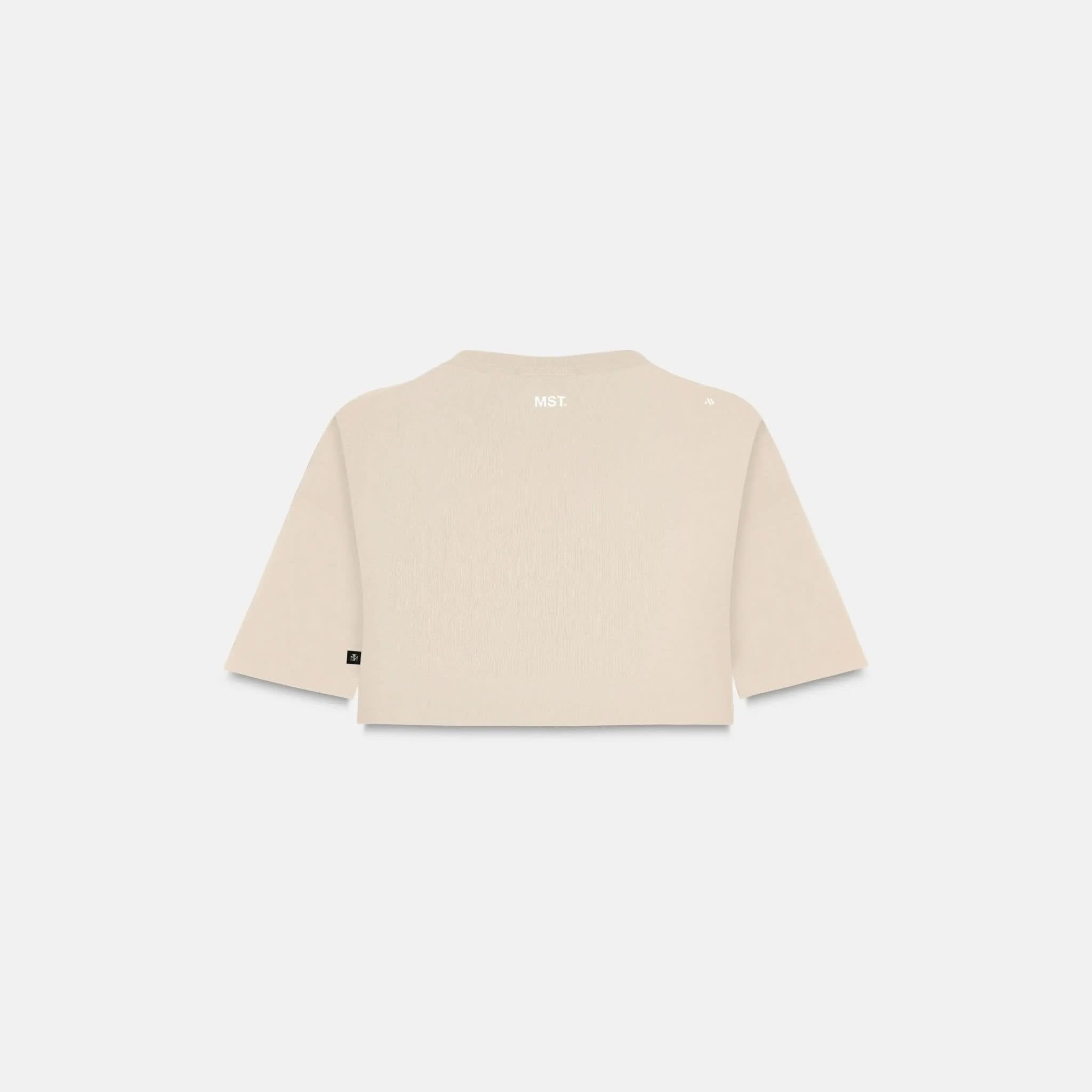 NASHI CROP TOP WOMEN IRISH CREAM - Monastery | Tienda Oficial Colombia