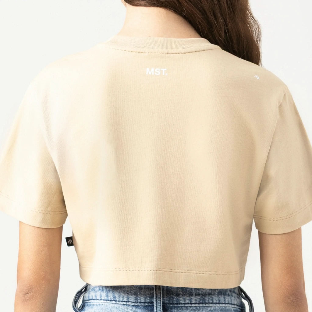 NASHI CROP TOP WOMEN IRISH CREAM - Monastery | Tienda Oficial Colombia