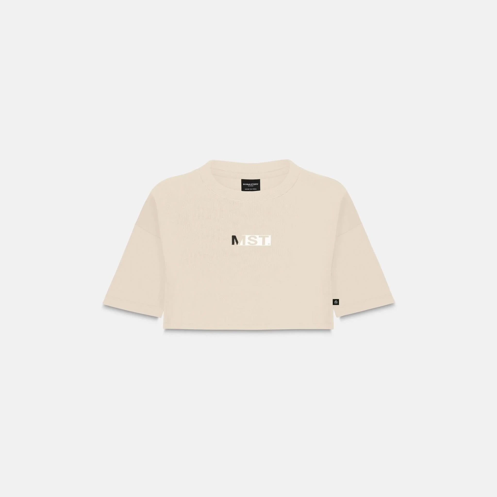 NASHI CROP TOP WOMEN IRISH CREAM - Monastery | Tienda Oficial Colombia