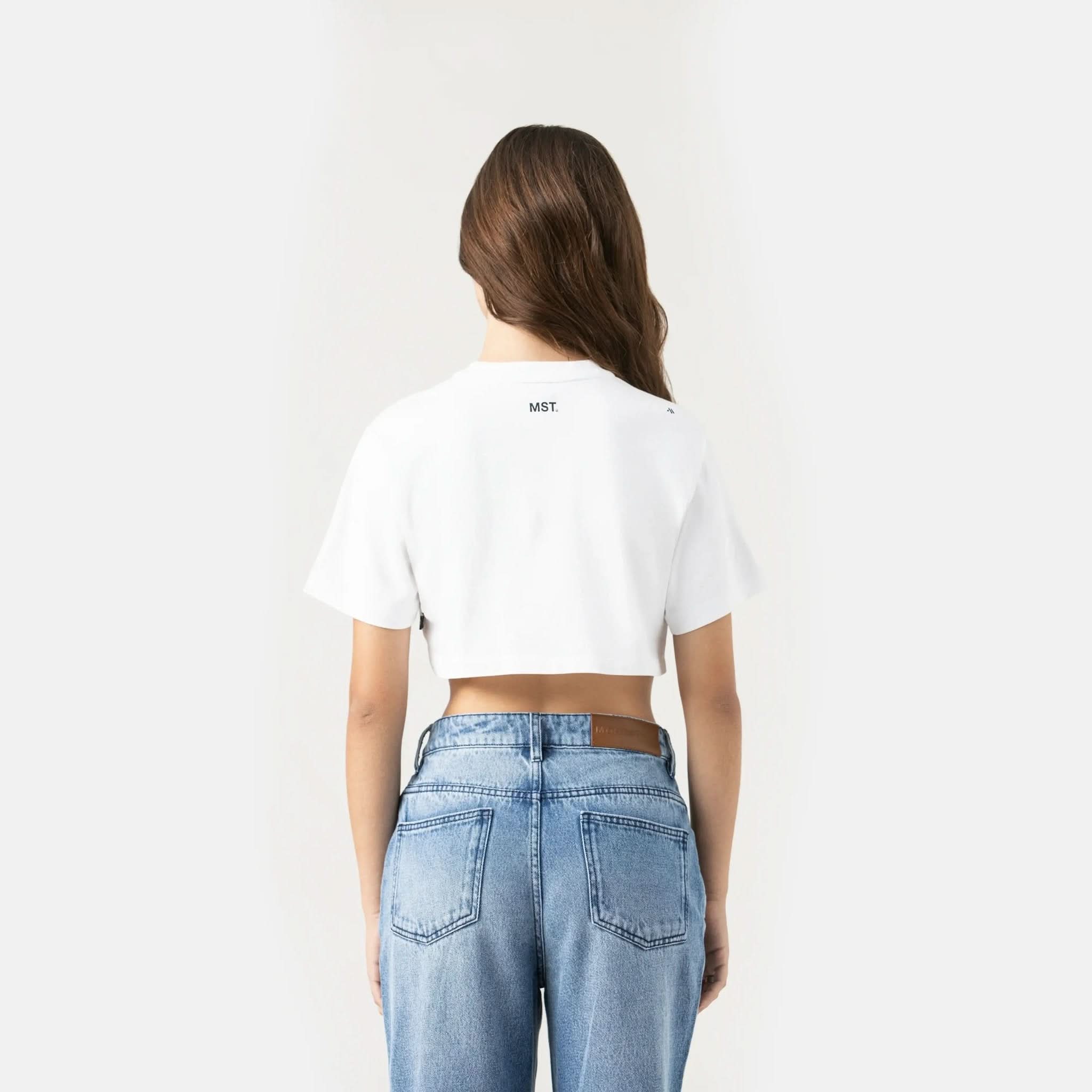 NASHI CROP TOP WOMEN WHITE - Monastery | Tienda Oficial Colombia