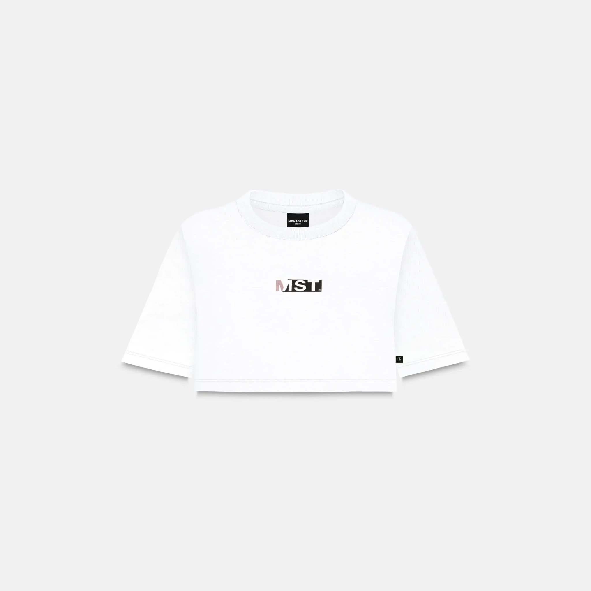 NASHI CROP TOP WOMEN WHITE - Monastery | Tienda Oficial Colombia