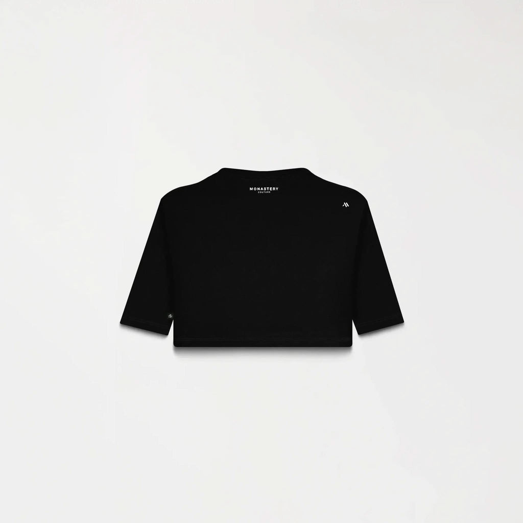 NATASHA CROP TOP WOMEN BLACK - Monastery | Tienda Oficial Colombia
