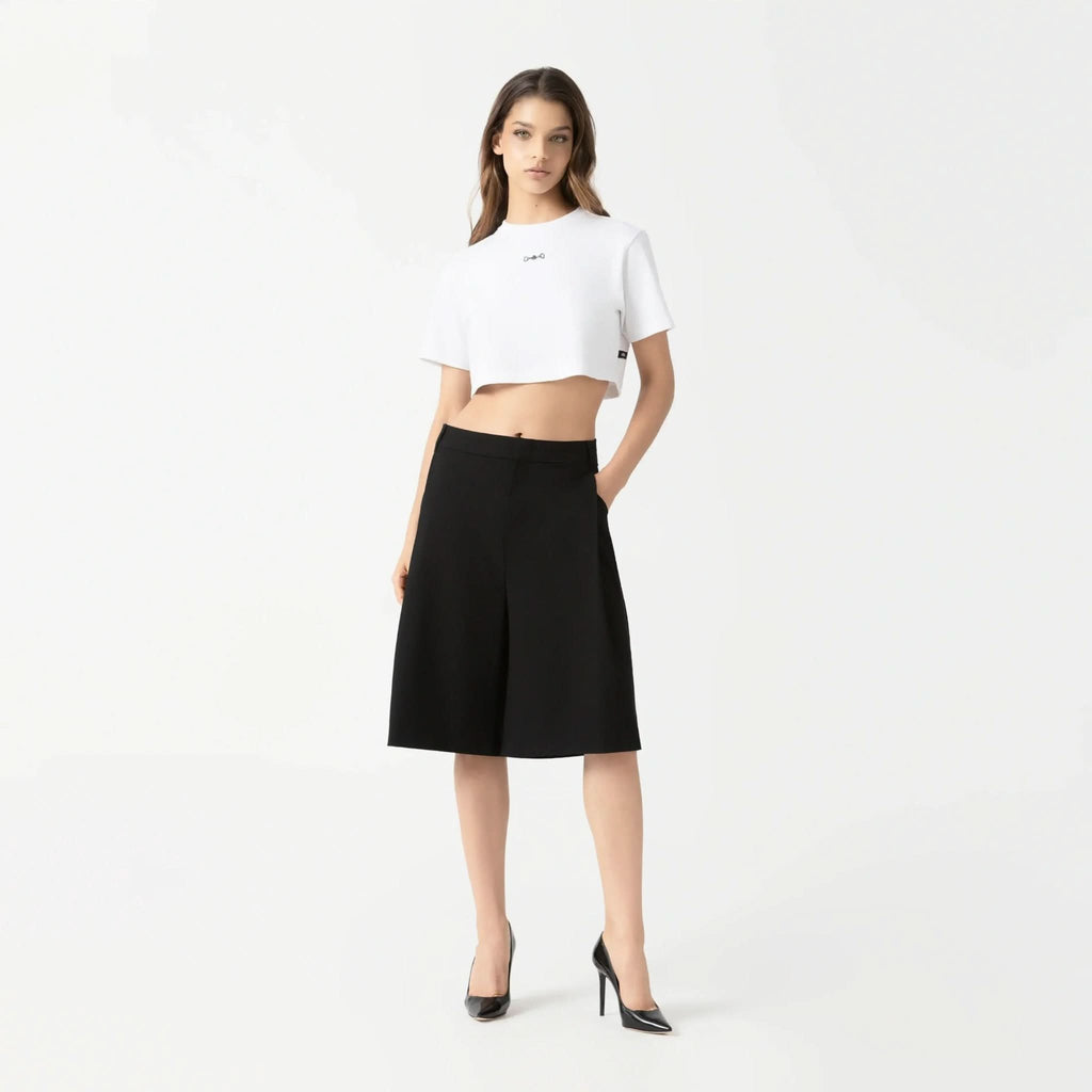 NATASHA CROP TOP WOMEN WHITE - Monastery | Tienda Oficial Colombia