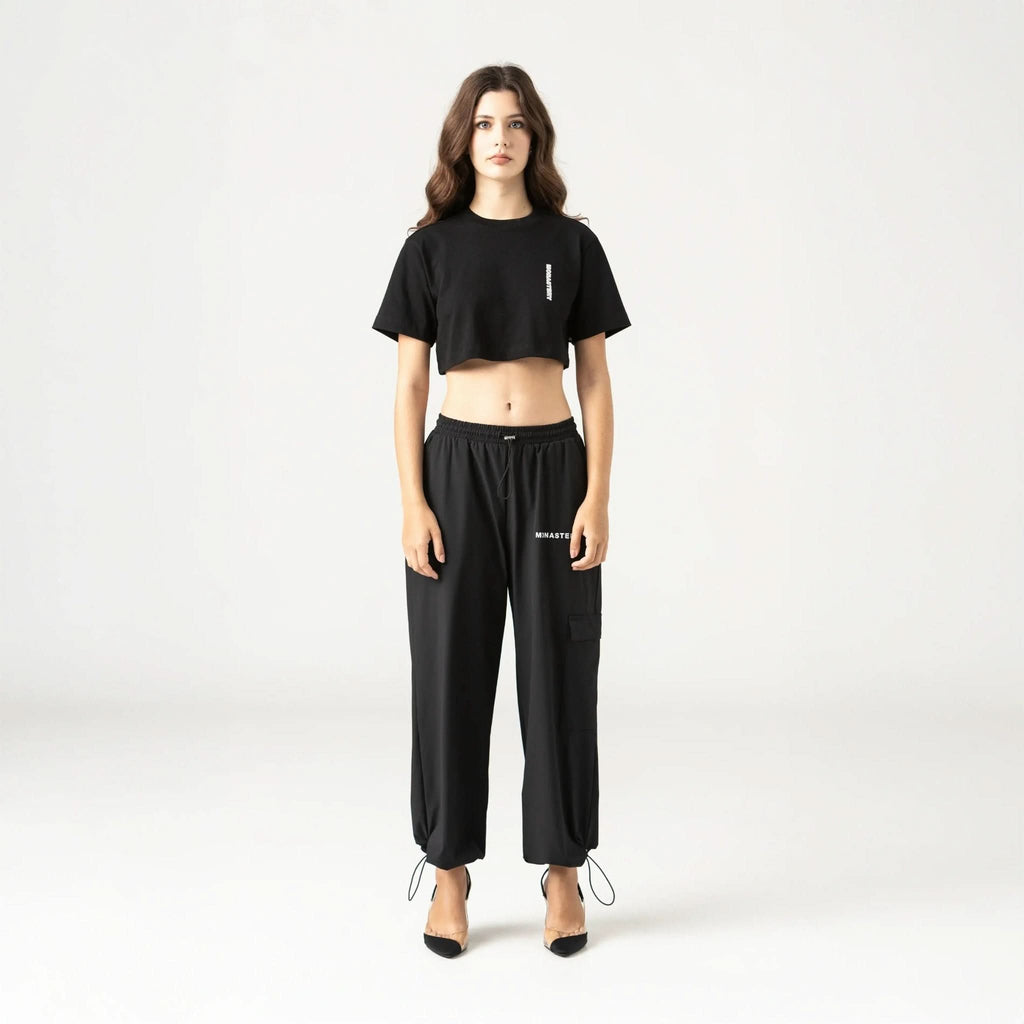 NEKANE CROP TOP WOMEN BLACK - Monastery | Tienda Oficial Colombia