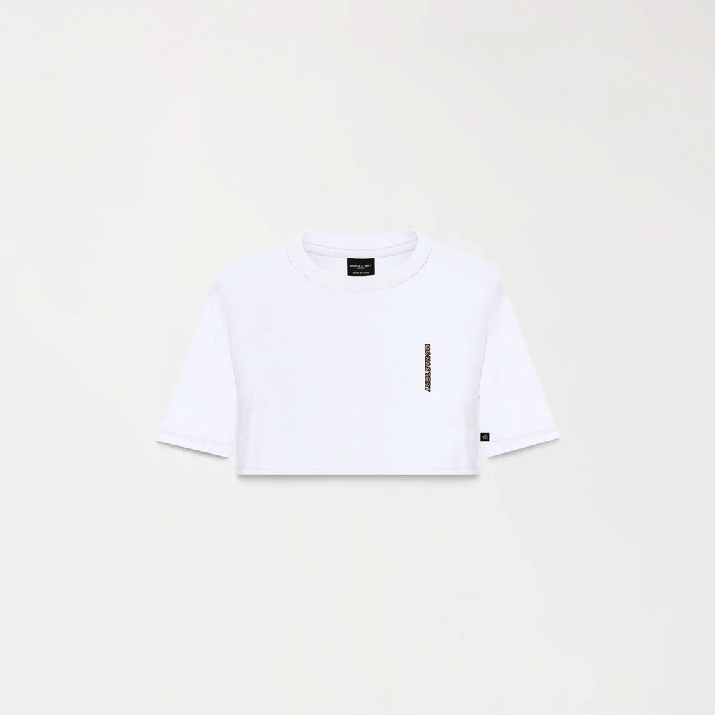 NEKANE CROP TOP WOMEN WHITE - Monastery | Tienda Oficial Colombia