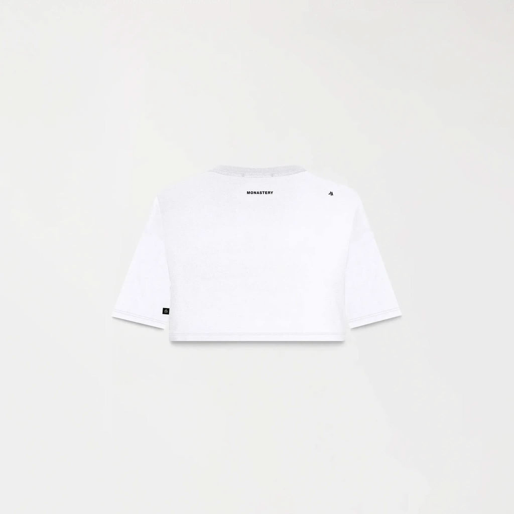 NEKANE CROP TOP WOMEN WHITE - Monastery | Tienda Oficial Colombia