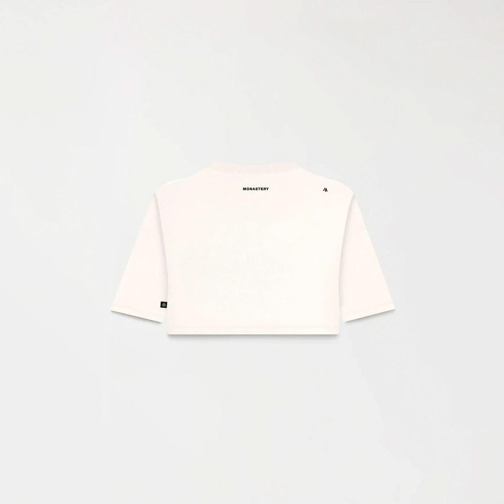 NEKANE CROP TOP WOMEN WHITE ASPARAGUS - Monastery | Tienda Oficial Colombia
