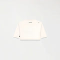 NEKANE CROP TOP WOMEN WHITE ASPARAGUS