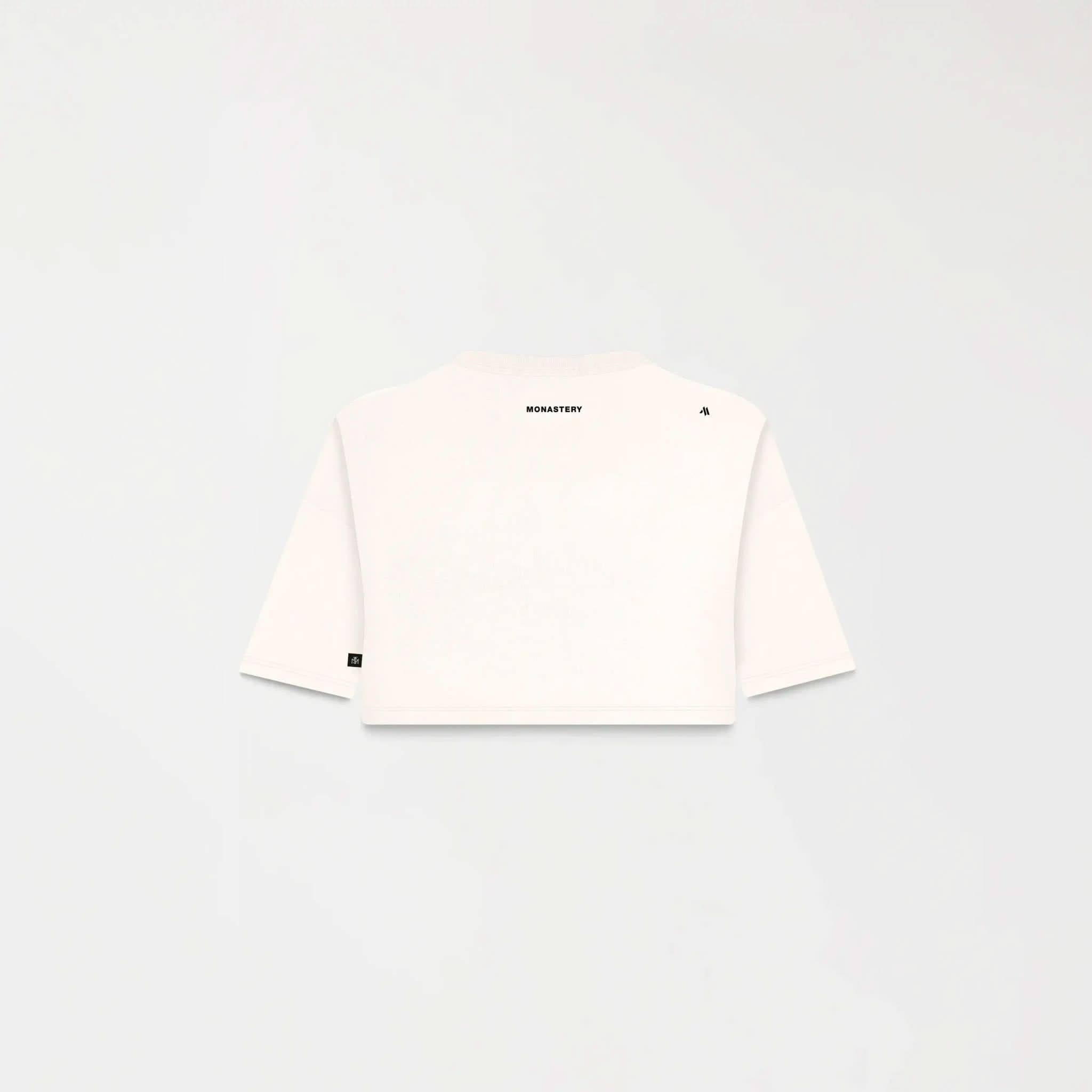 NEKANE CROP TOP WOMEN WHITE ASPARAGUS - Monastery | Tienda Oficial Colombia