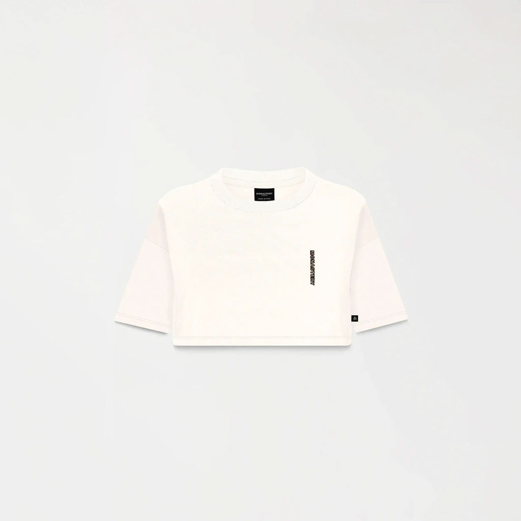 NEKANE CROP TOP WOMEN WHITE ASPARAGUS - Monastery | Tienda Oficial Colombia