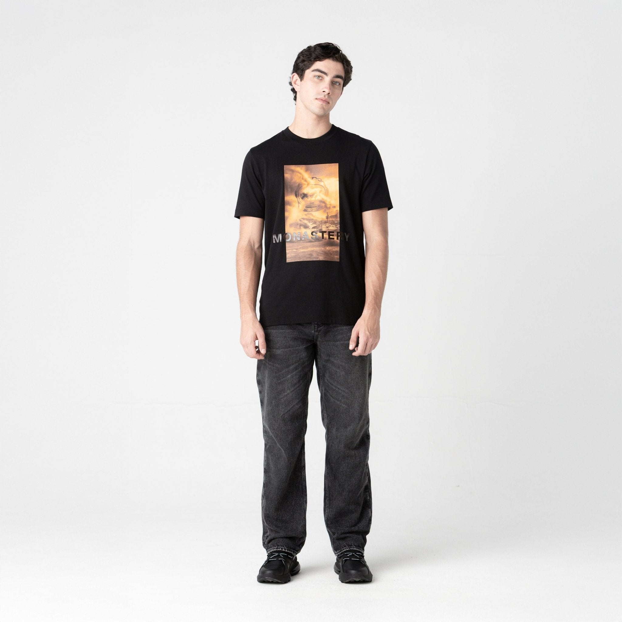 NEXXUS T - SHIRT MEN BLACK - Monastery | Tienda Oficial Colombia