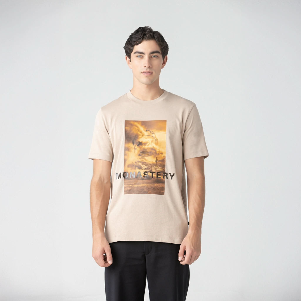 NEXXUS T - SHIRT MEN BROWN - Monastery | Tienda Oficial Colombia