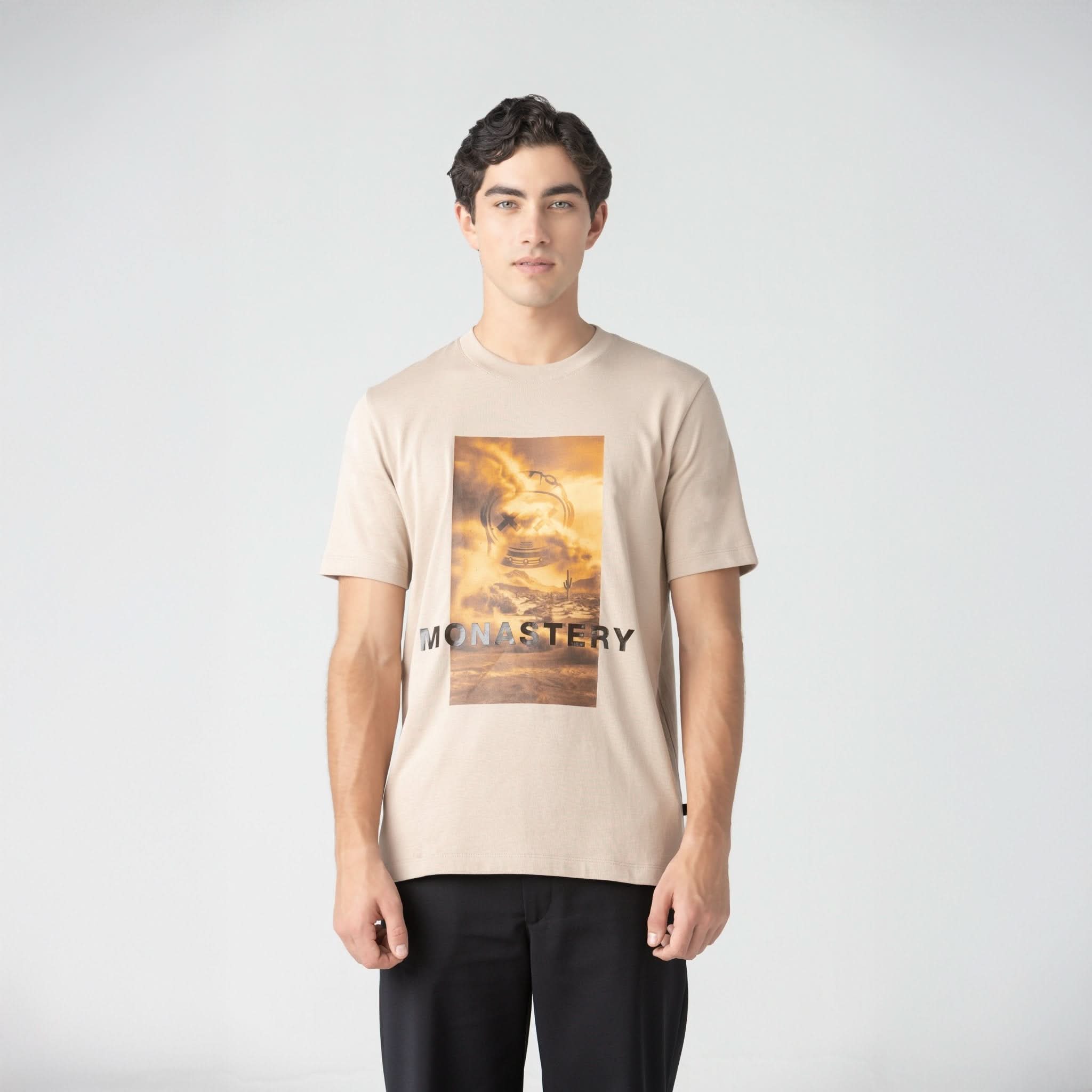NEXXUS T - SHIRT MEN BROWN - Monastery | Tienda Oficial Colombia