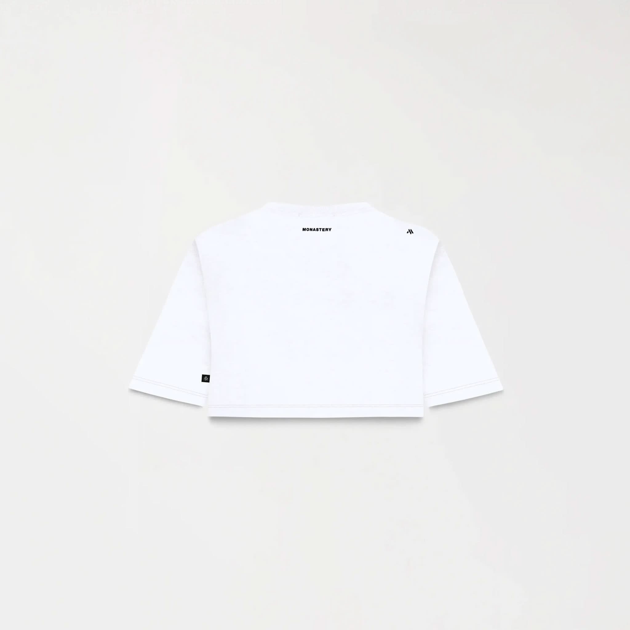 NICOLLE CROP TOP WOMEN WHITE - Monastery | Tienda Oficial Colombia