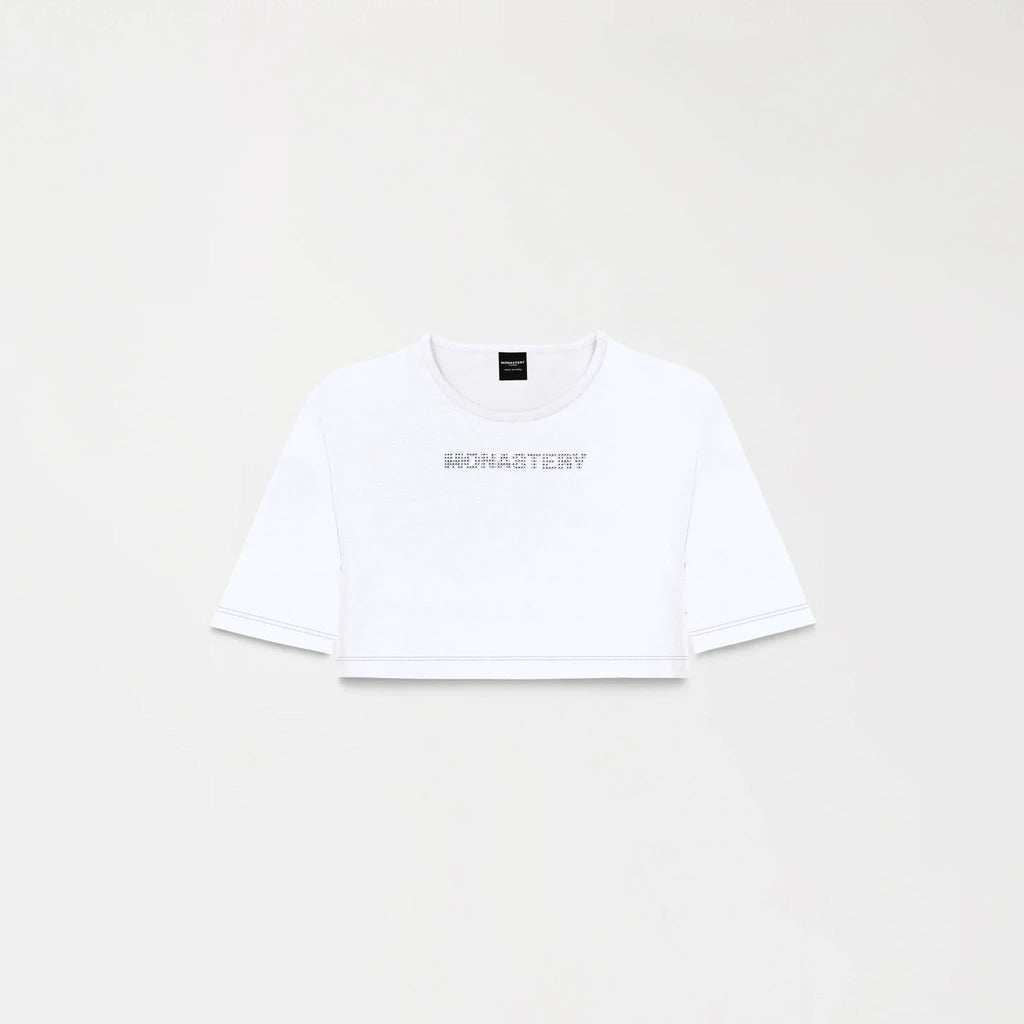 NICOLLE CROP TOP WOMEN WHITE - Monastery | Tienda Oficial Colombia
