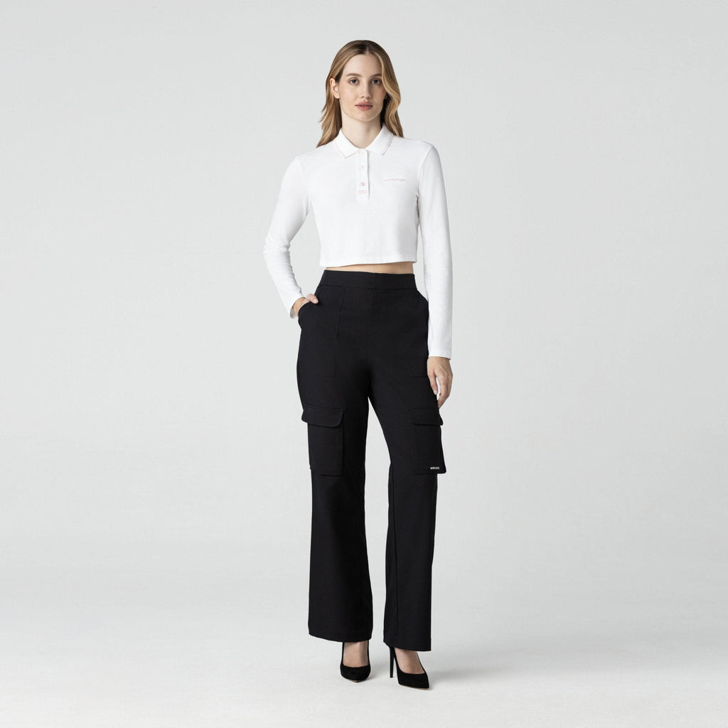 NINKIA CROP TOP WOMEN WHITE - Monastery | Tienda Oficial Colombia