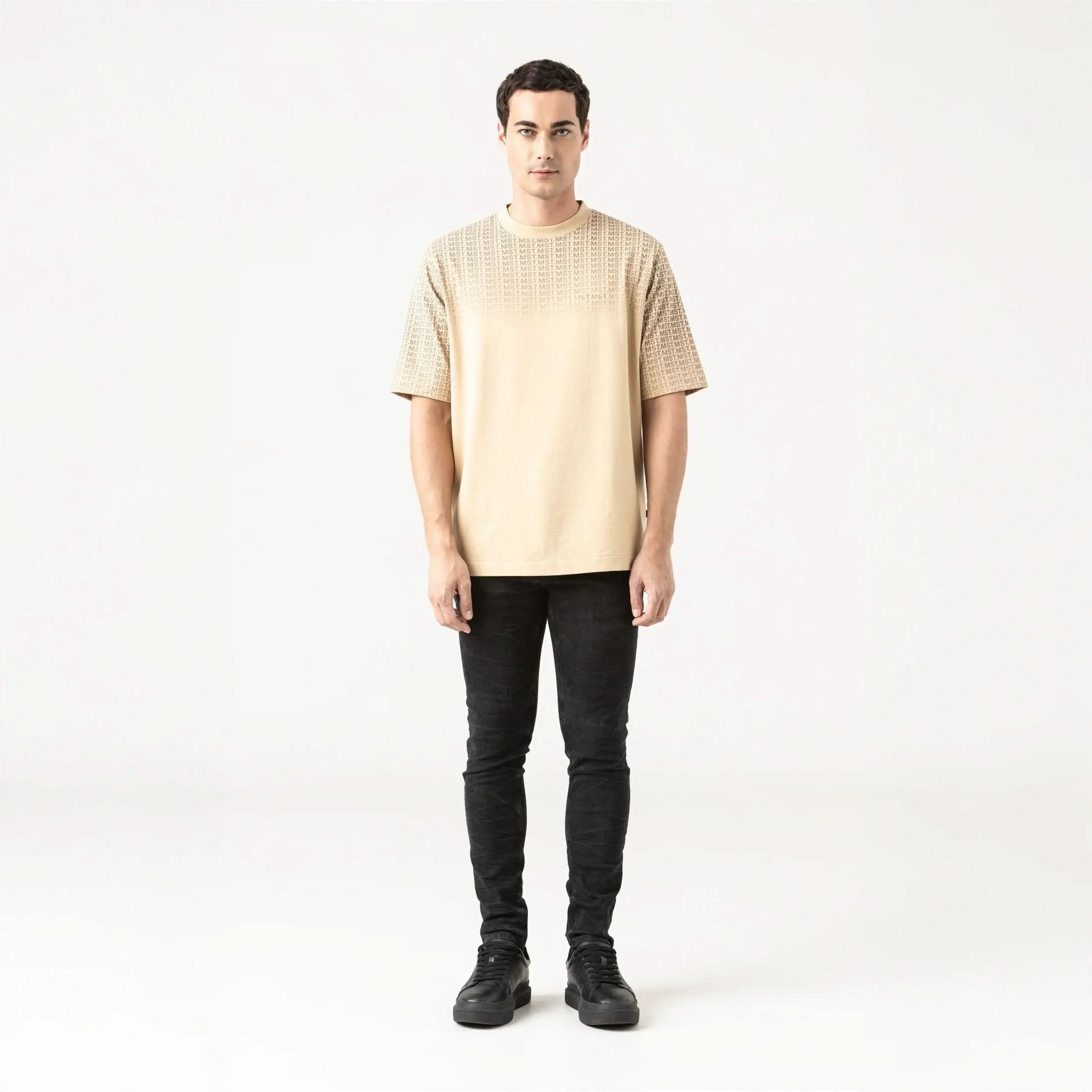 OLDENBURG T - SHIRT OVERSIZED MEN IRISH CREAM - Monastery | Tienda Oficial Colombia