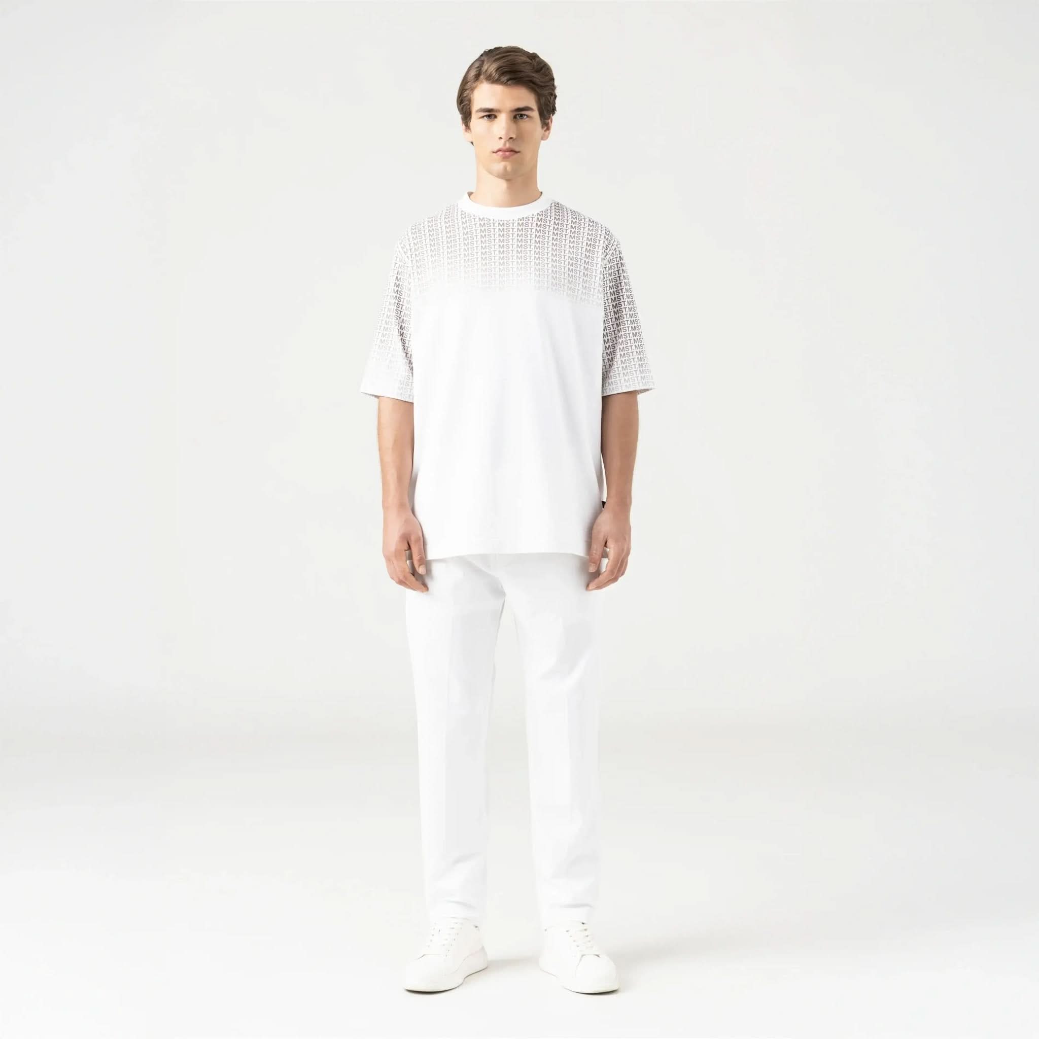 OLDENBURG T - SHIRT OVERSIZED MEN WHITE - Monastery | Tienda Oficial Colombia