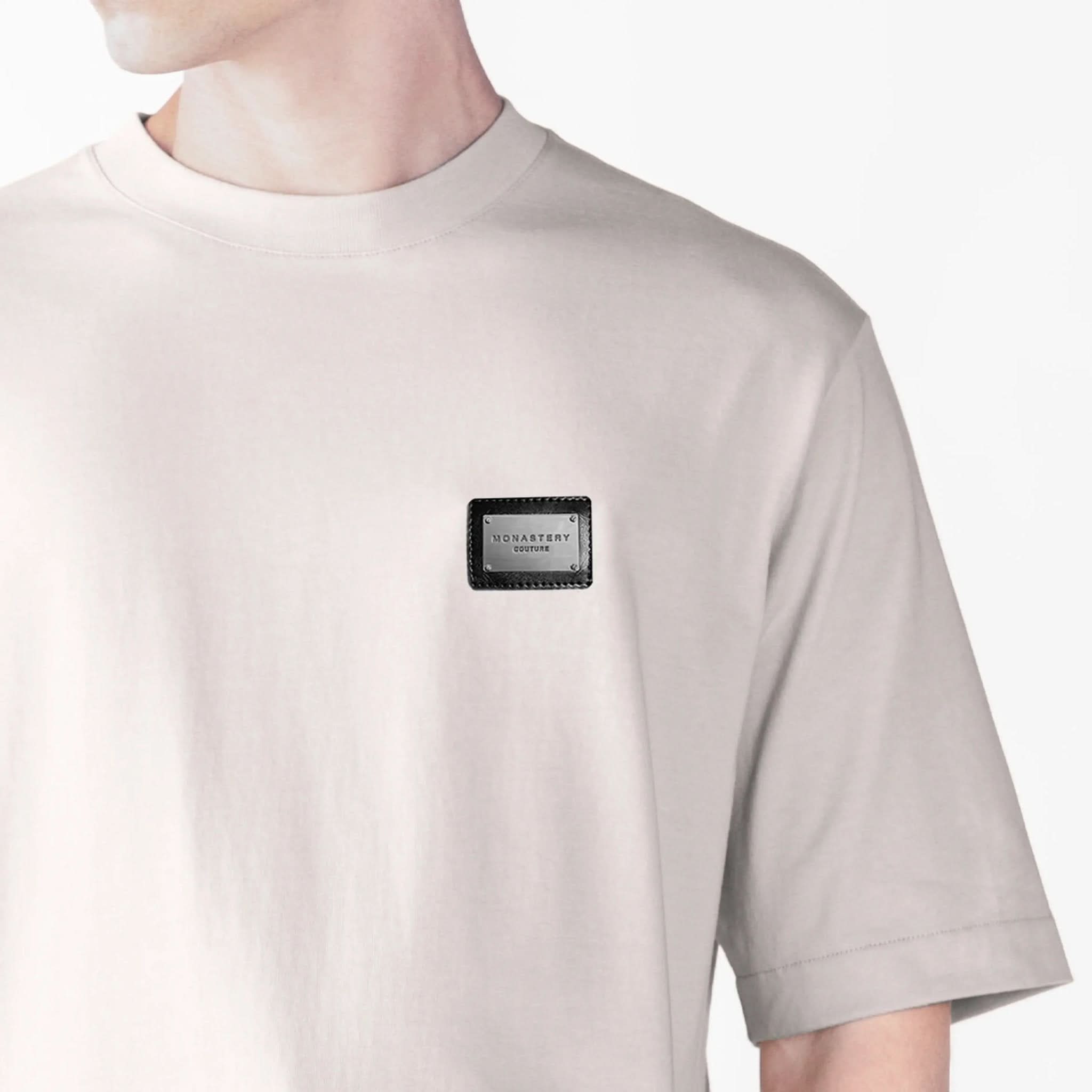 OLDINGHAM T - SHIRT OVERSIZED MEN MOONBEAM - Monastery | Tienda Oficial Colombia