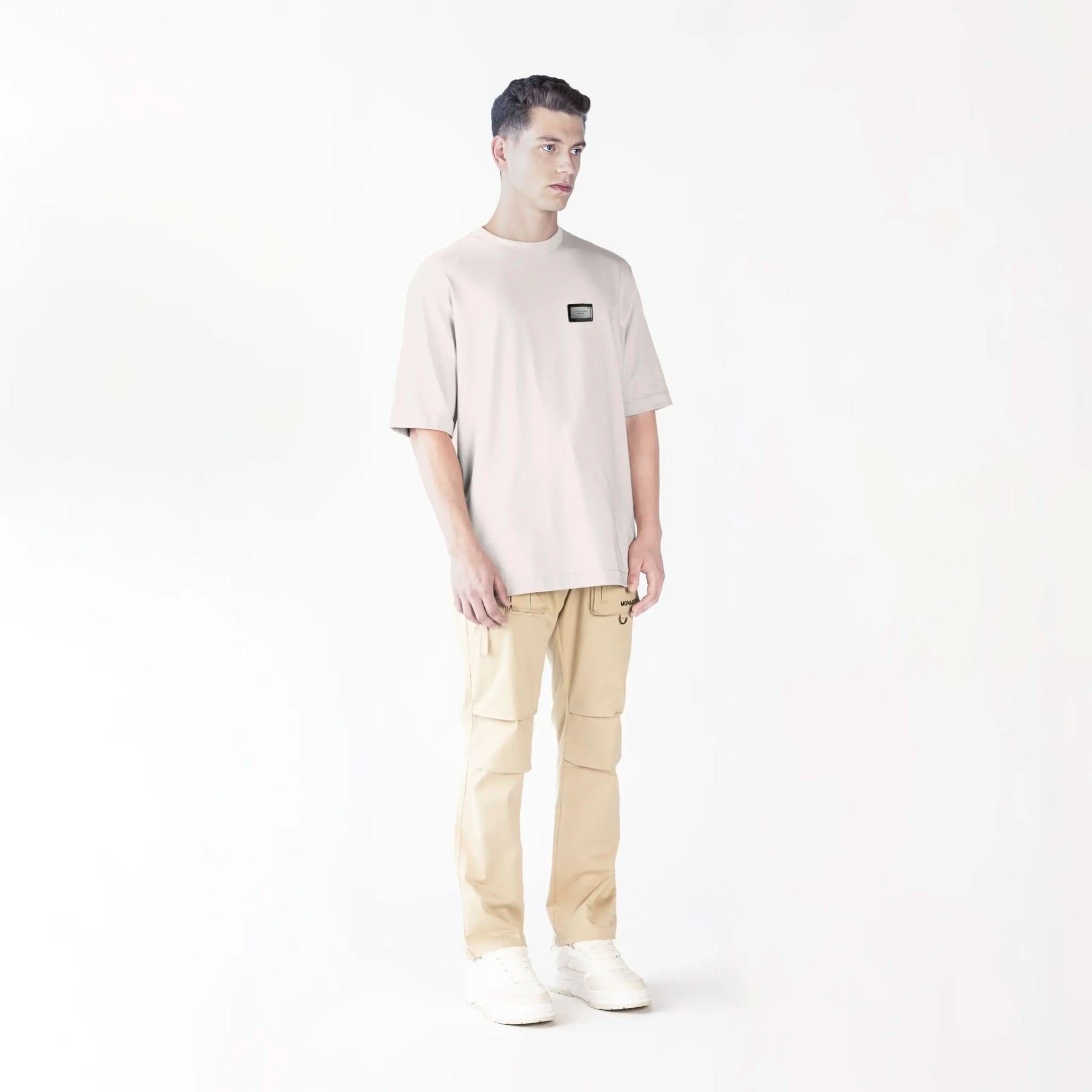 OLDINGHAM T - SHIRT OVERSIZED MEN MOONBEAM - Monastery | Tienda Oficial Colombia