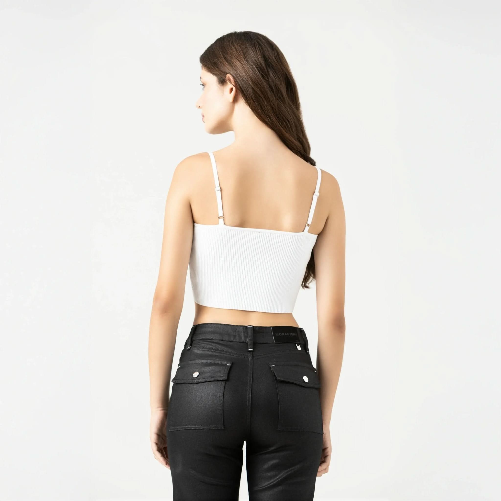 PADMA KNITTED TOP WOMEN WHITE - Monastery | Tienda Oficial Colombia