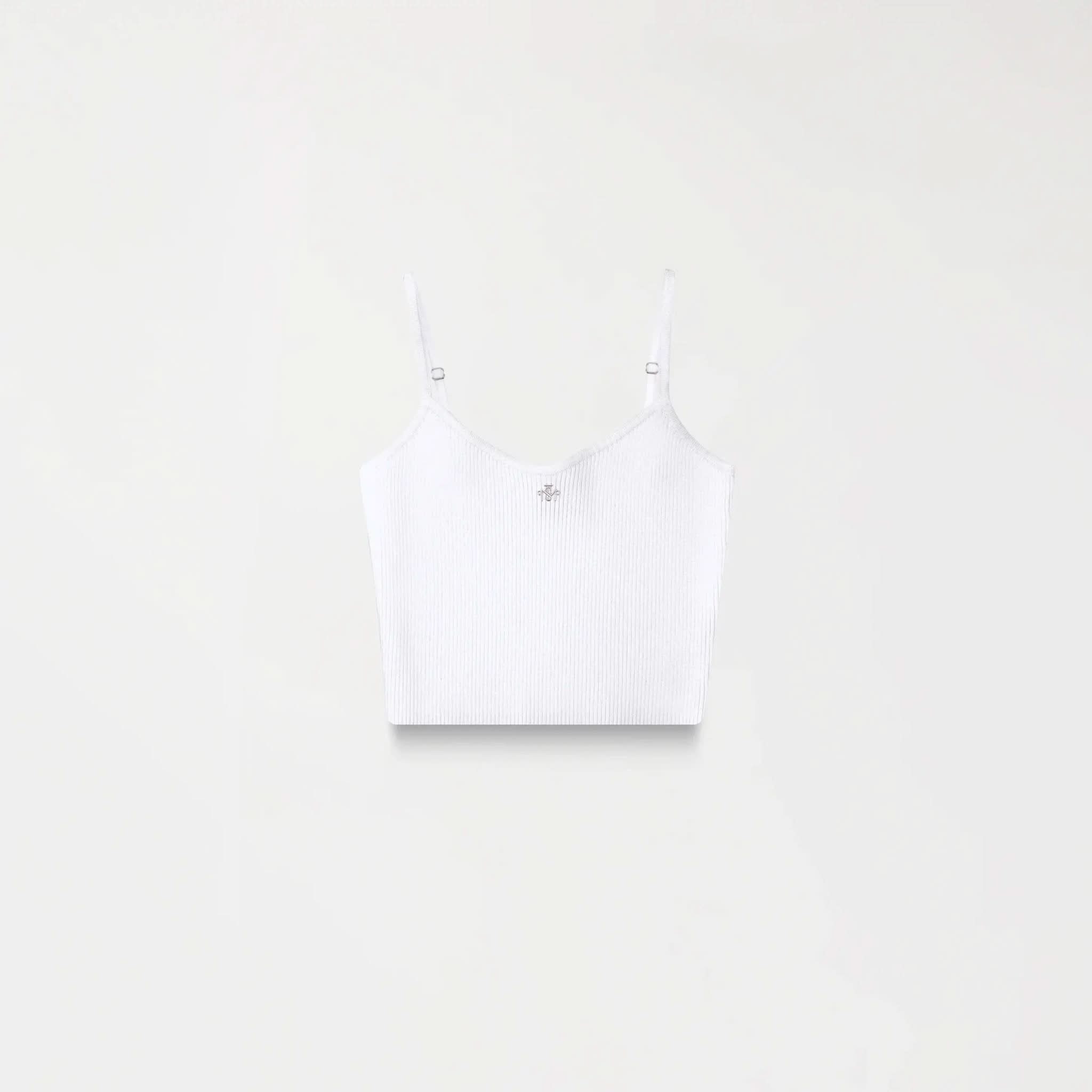 PADMA KNITTED TOP WOMEN WHITE - Monastery | Tienda Oficial Colombia
