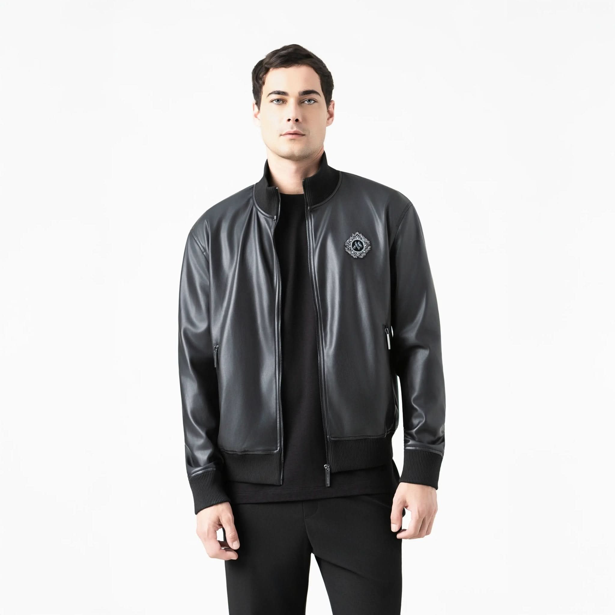 PETER JACKET MEN BLACK - Monastery | Tienda Oficial Colombia