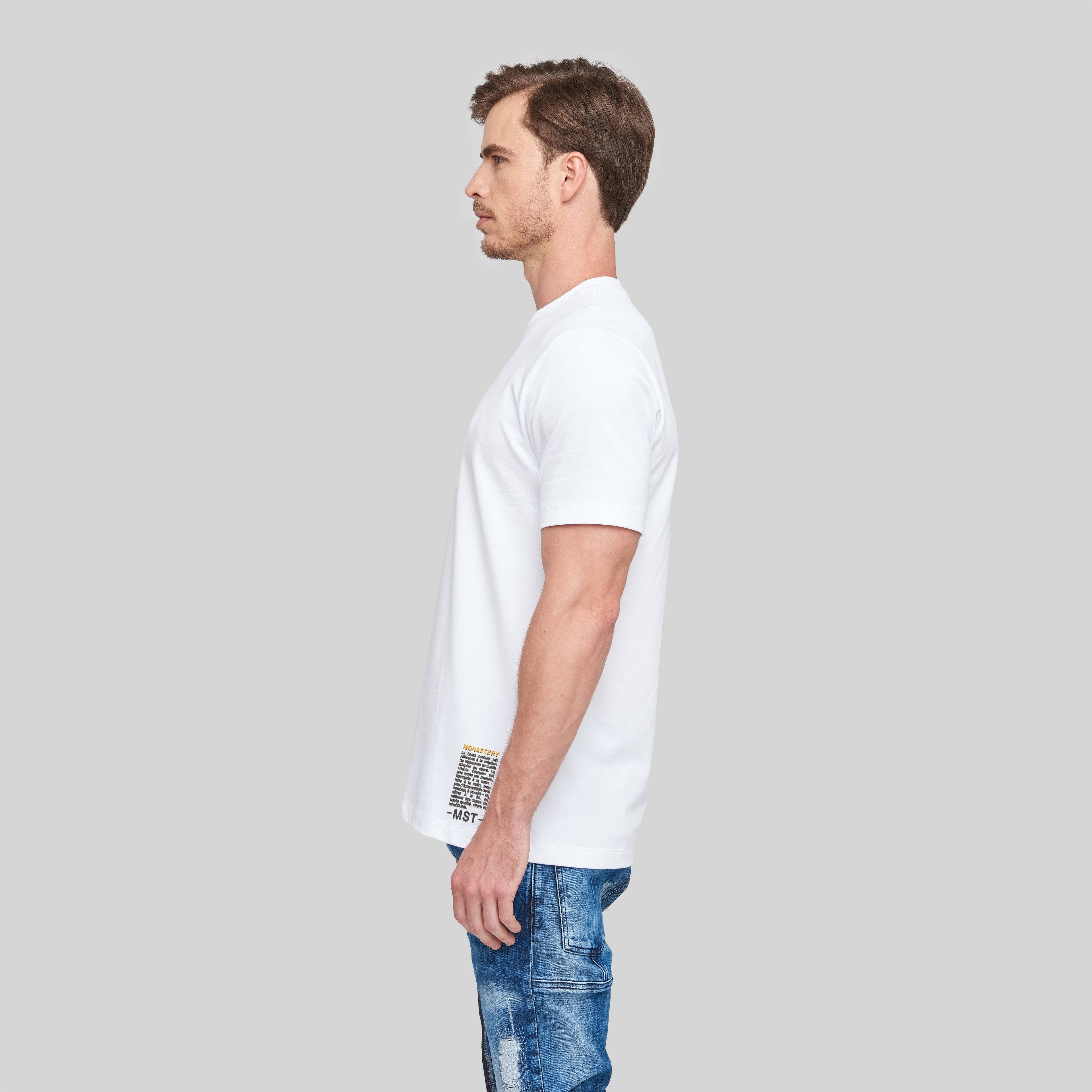 POLUX T-SHIRT MEN WHITE - Monastery