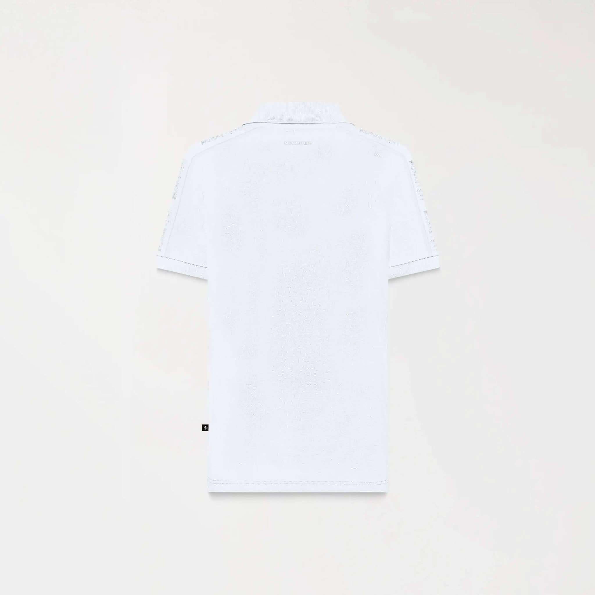 PROMETHEUS POLO MEN WHITE - Monastery | Tienda Oficial Colombia