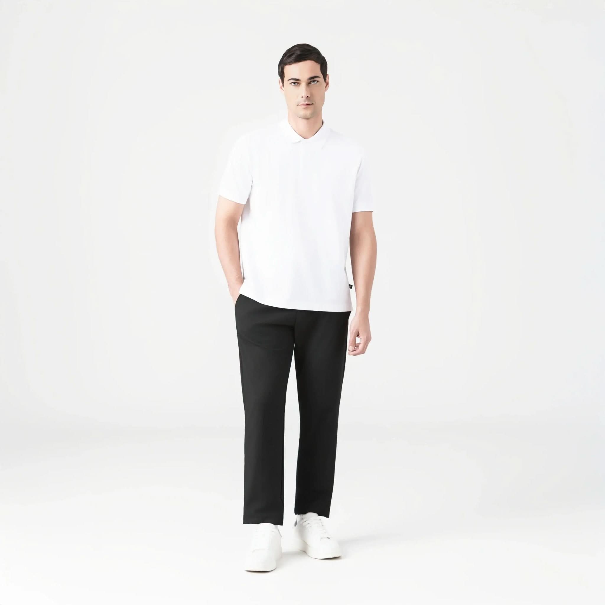 PROMETHEUS POLO MEN WHITE - Monastery | Tienda Oficial Colombia