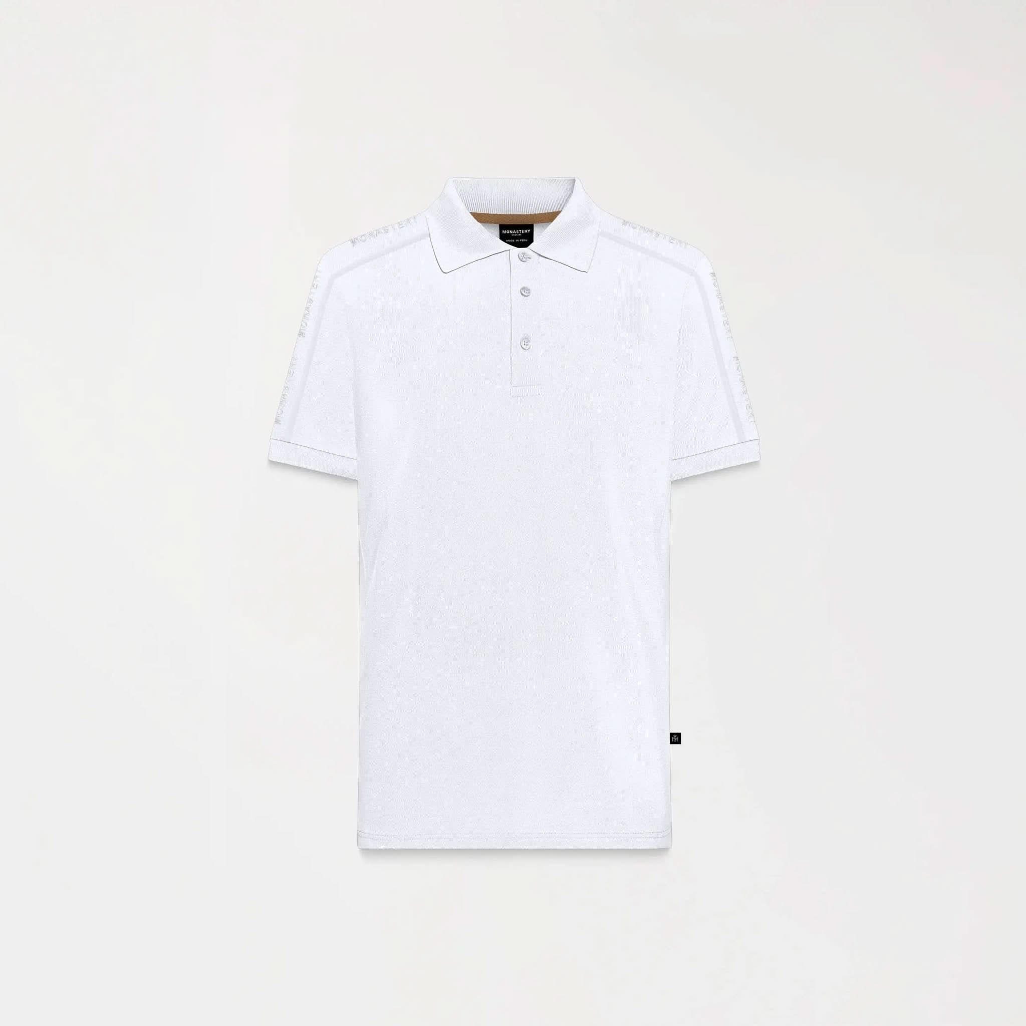 PROMETHEUS POLO MEN WHITE - Monastery | Tienda Oficial Colombia