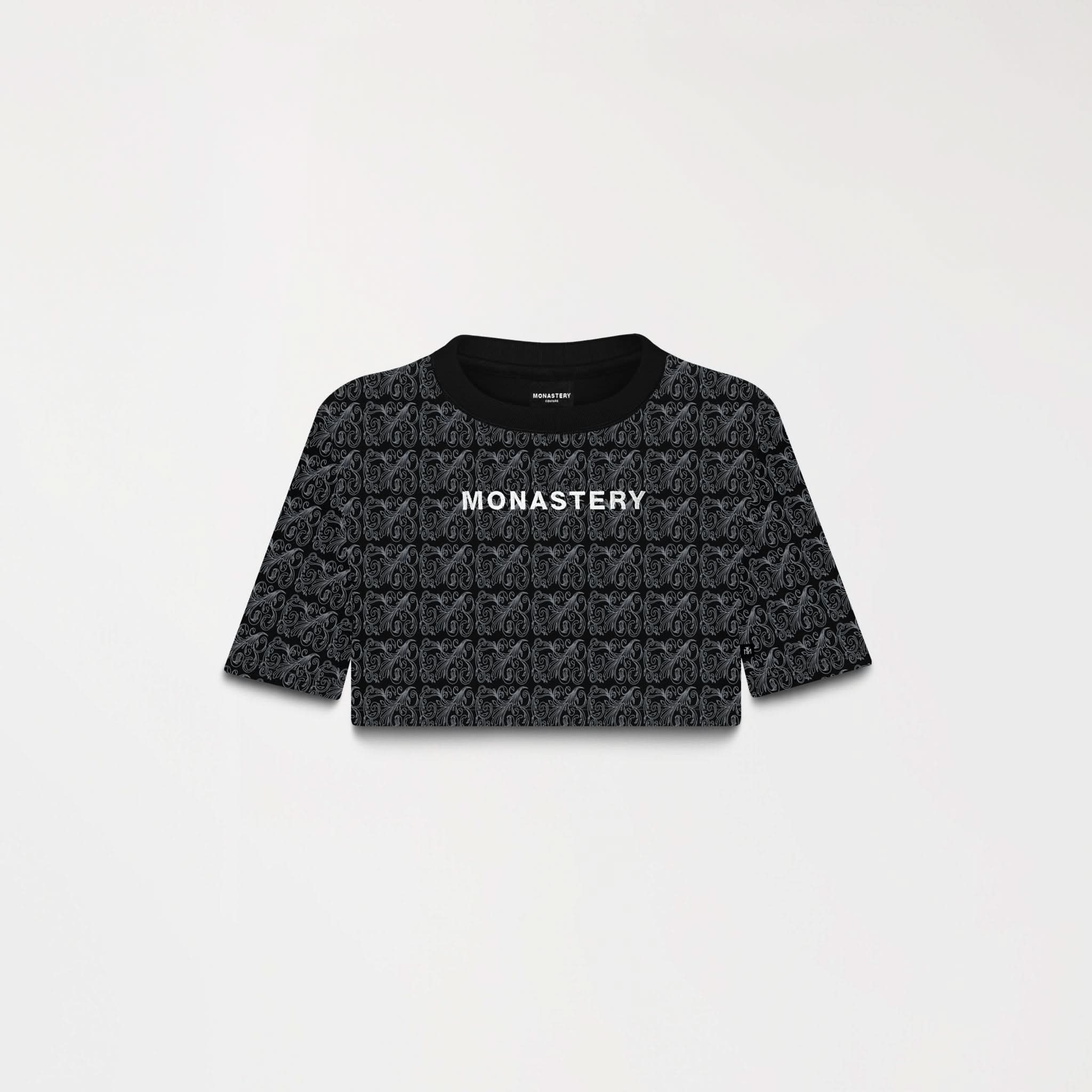 QINA CROP TOP WOMEN BLACK - Monastery | Tienda Oficial Colombia